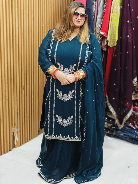 Partywear Sharara Suit