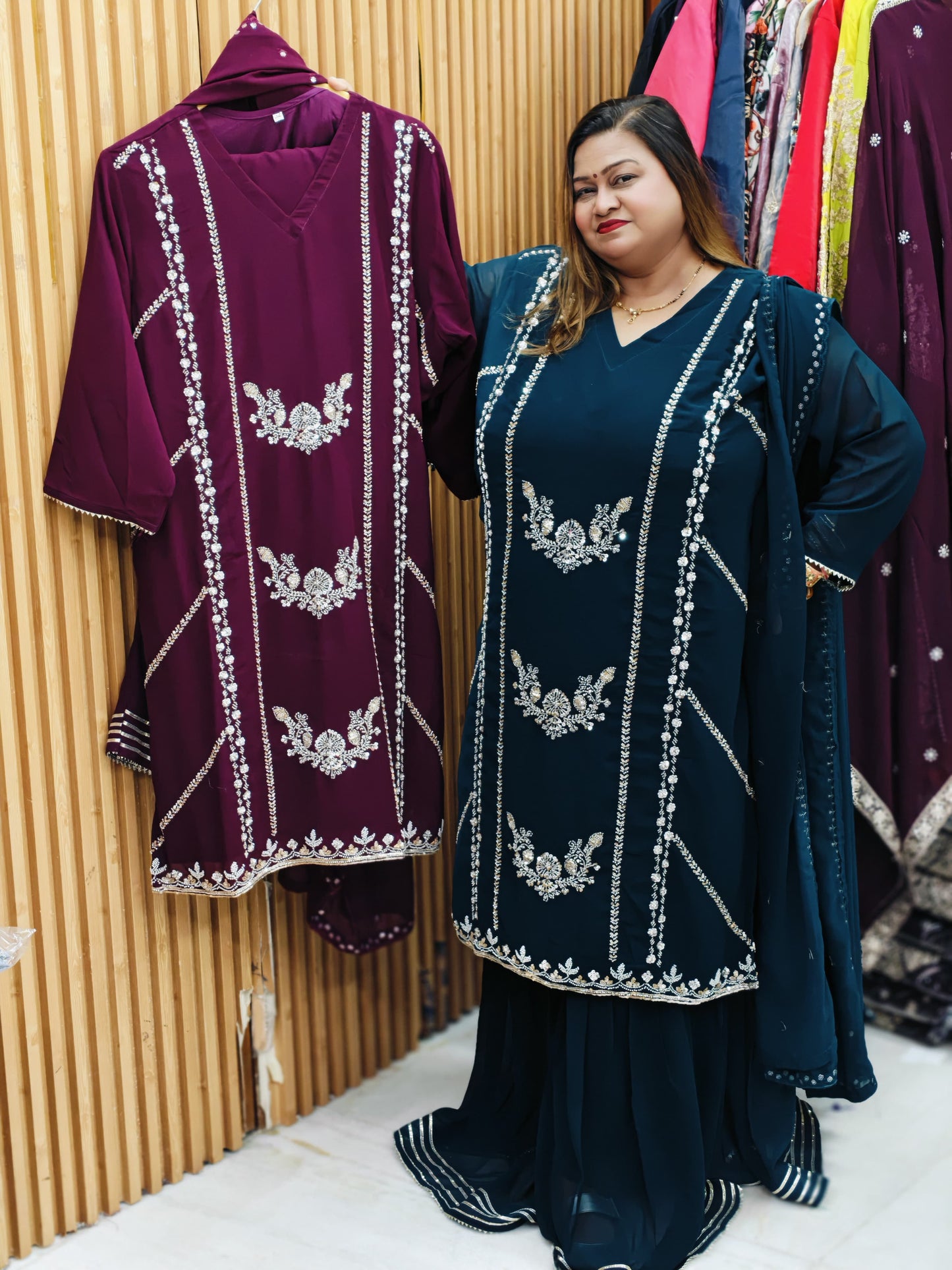 Partywear Sharara Suit