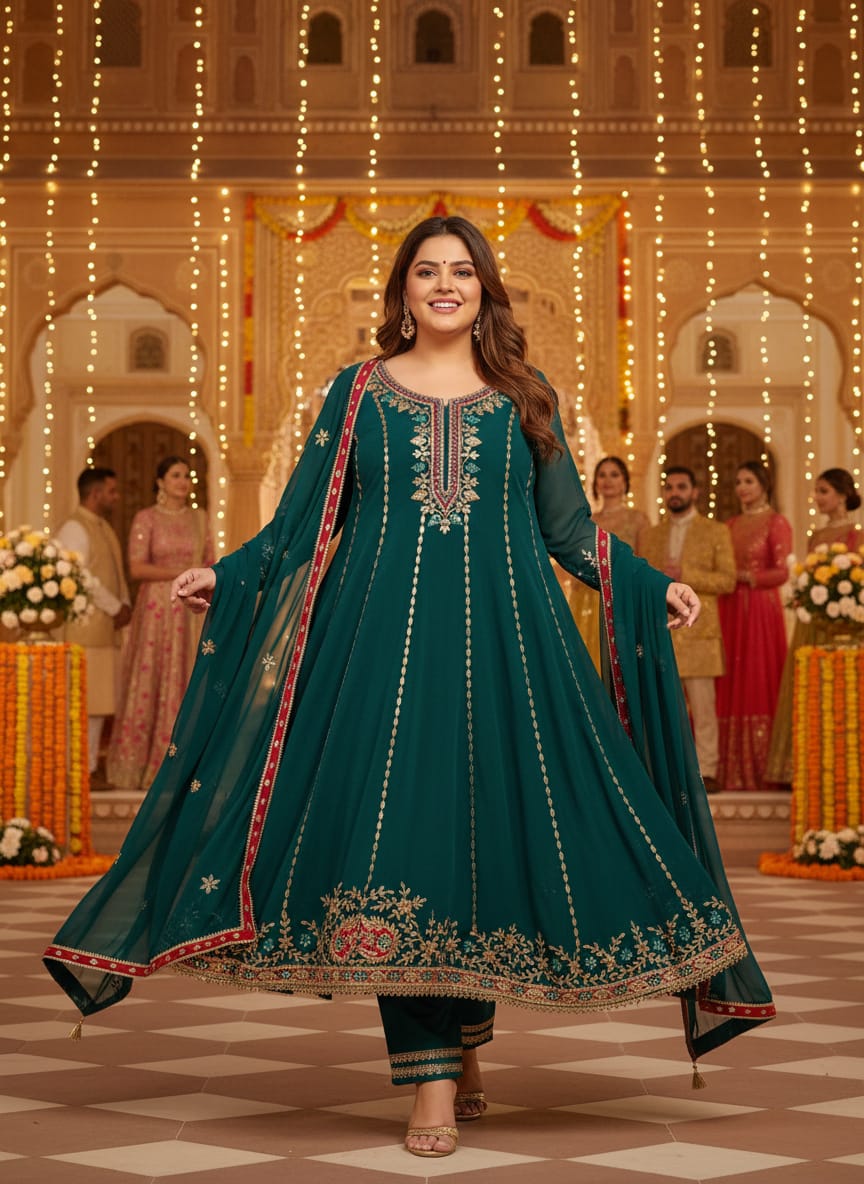 Gota Patti Anarkali