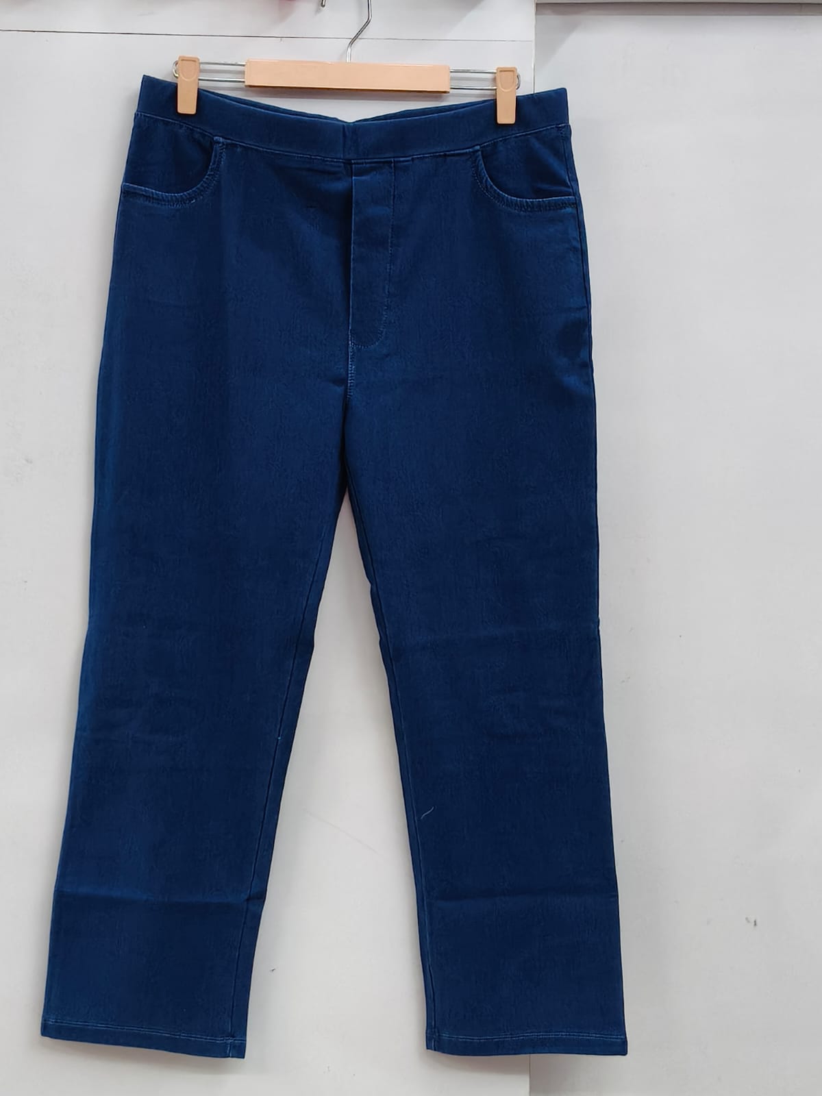 Easy Fit Relaxed Denim Trousers