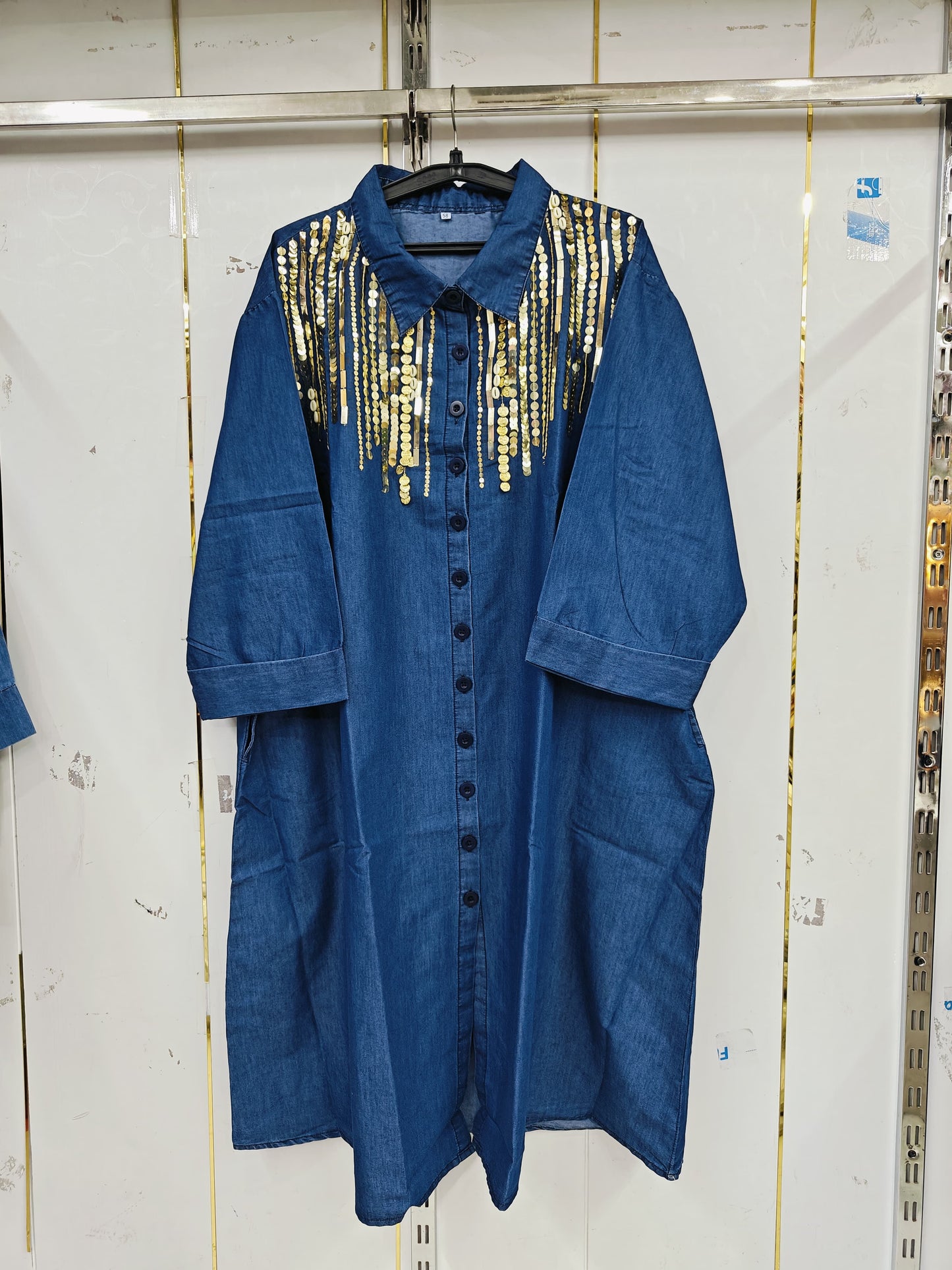 DENIM DRESS
