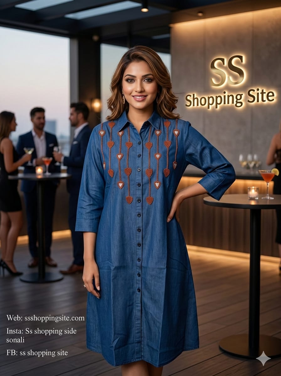 DENIM DRESS