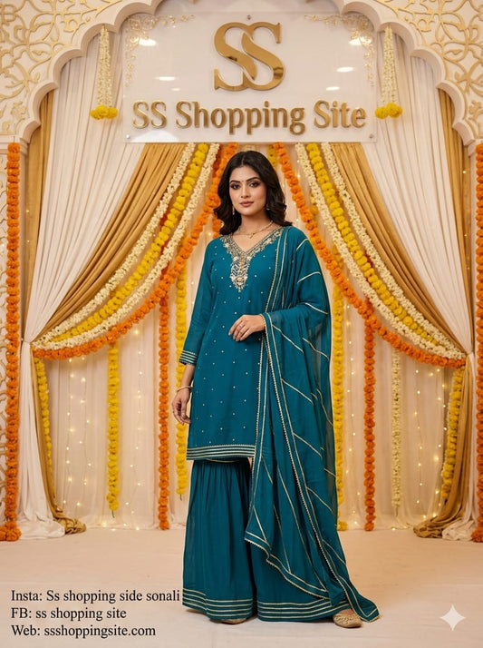 Party Wear Sharara Suit 99