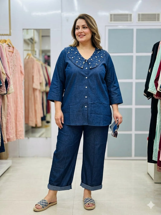 DENIM CORDSET