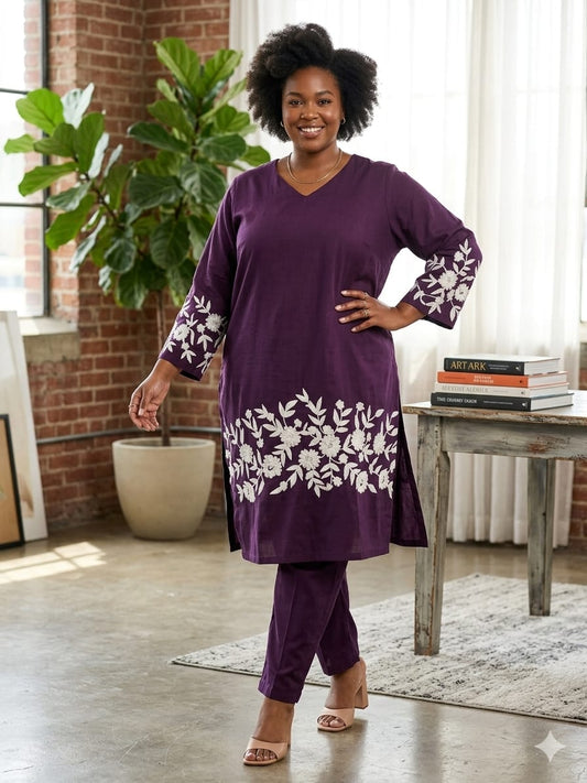 Embroidery Cordset