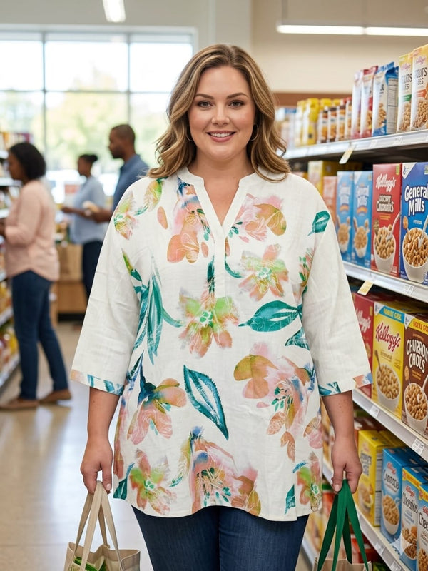 PRINTED TOP