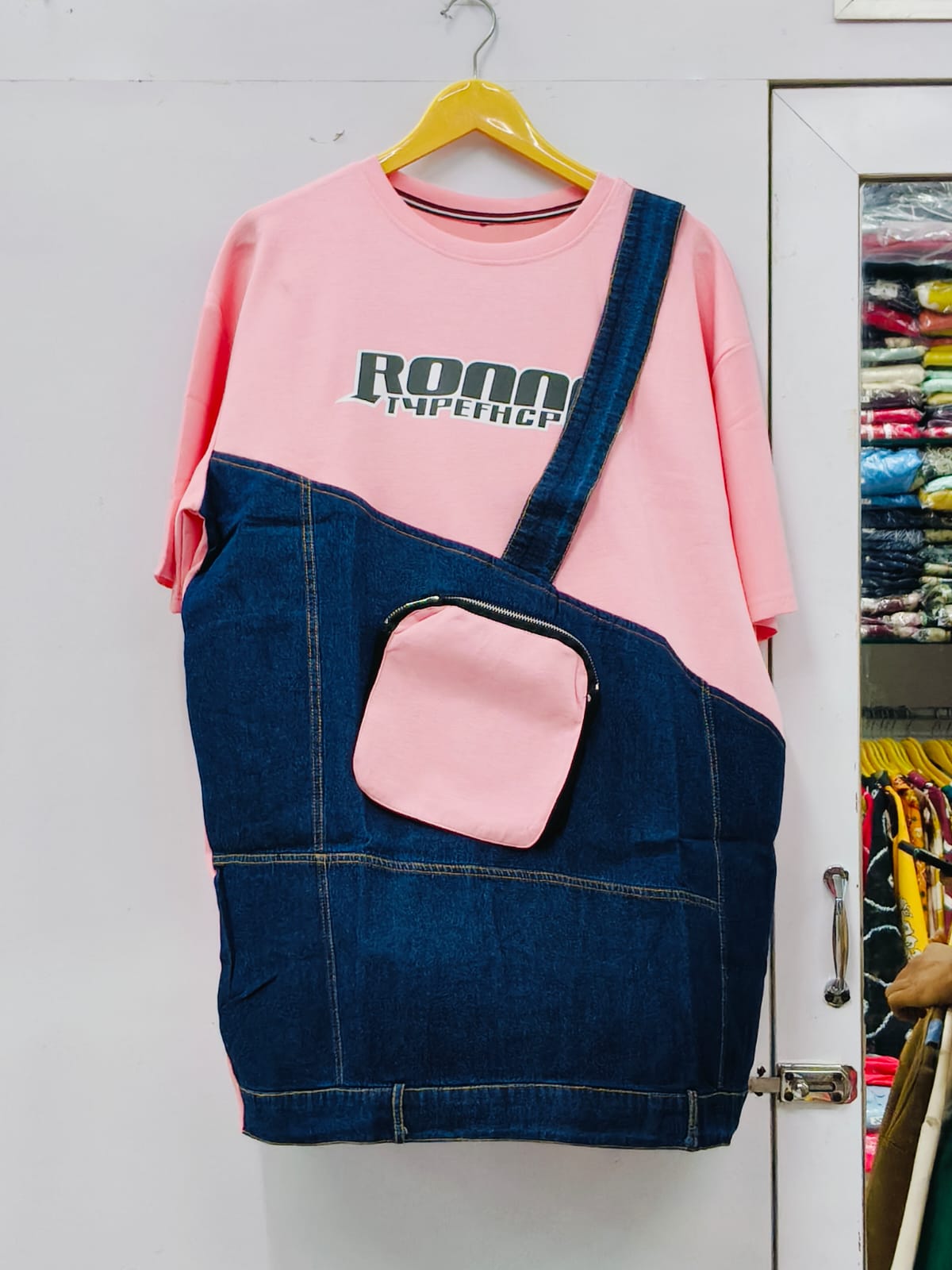 DENIM DRESS