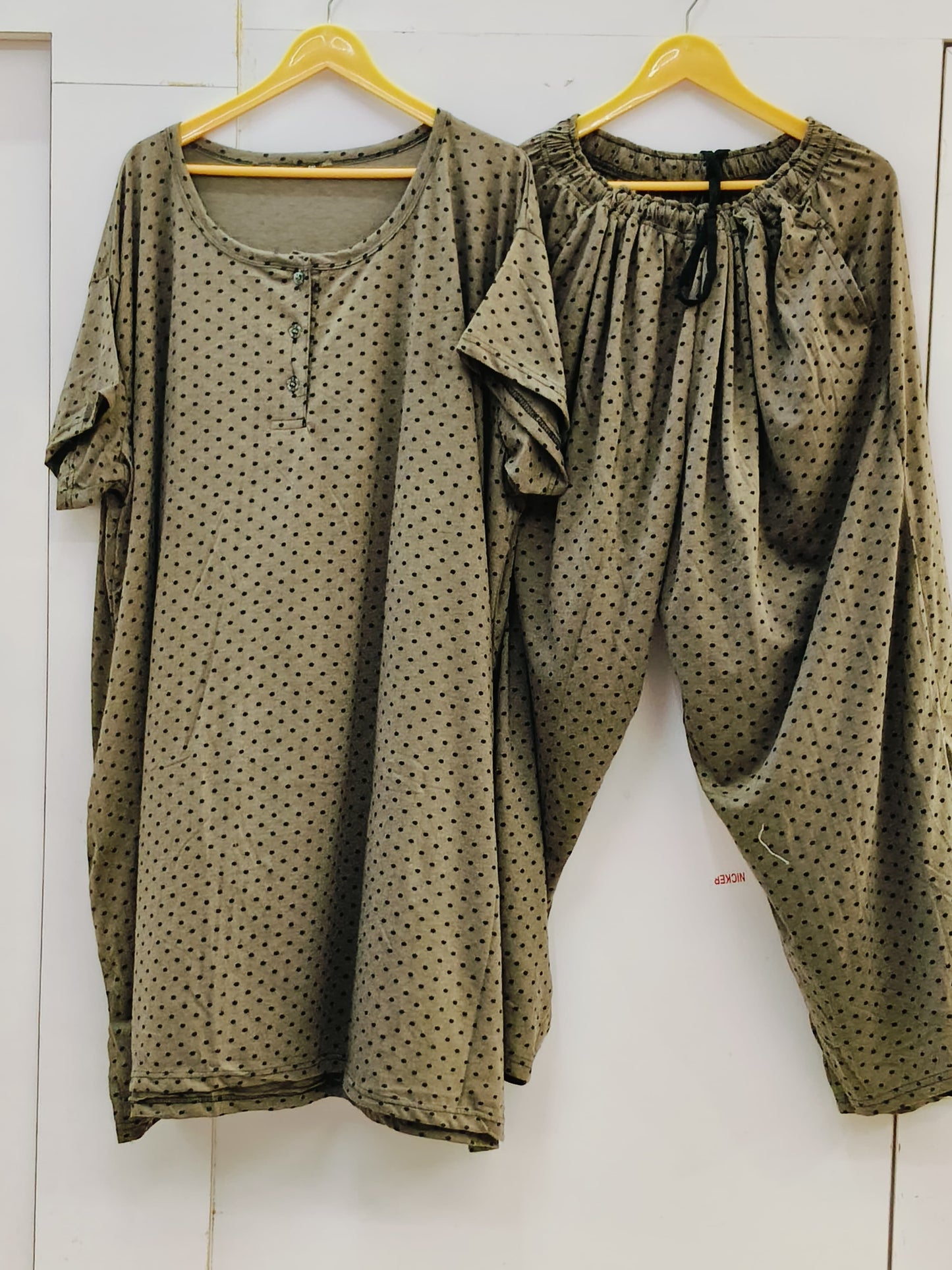 Heritage comfrot matching kurti set