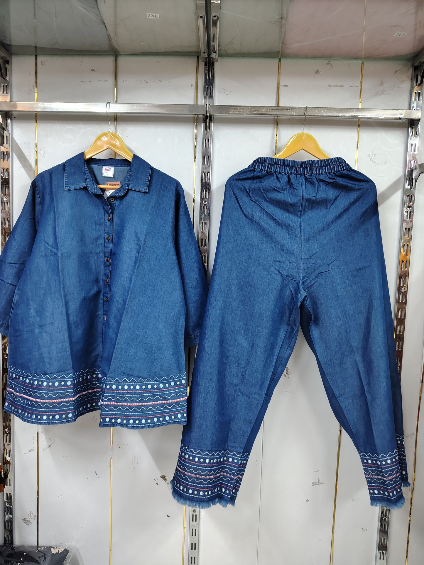 DENIM CORDSET