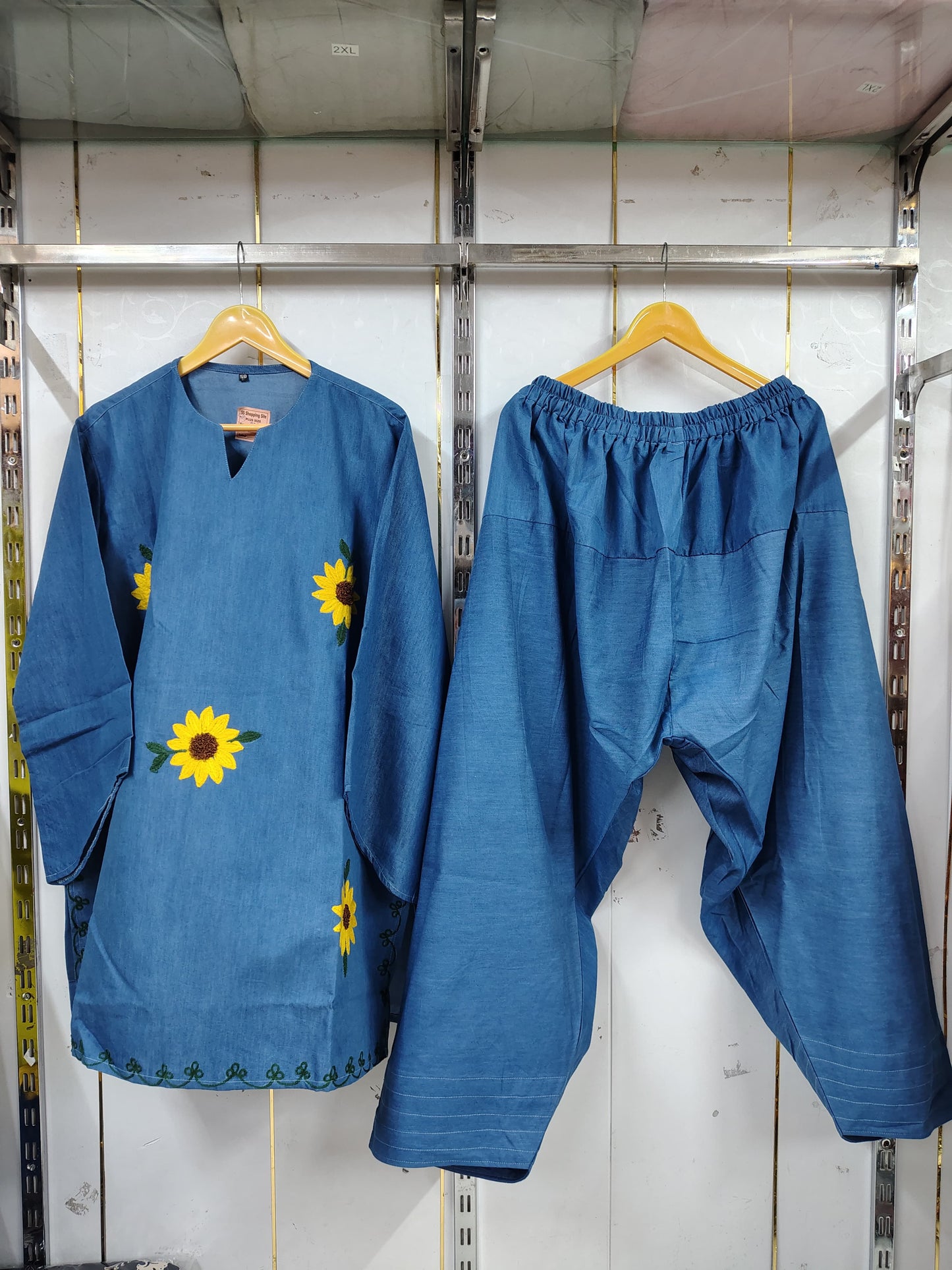 DENIM CORDSET