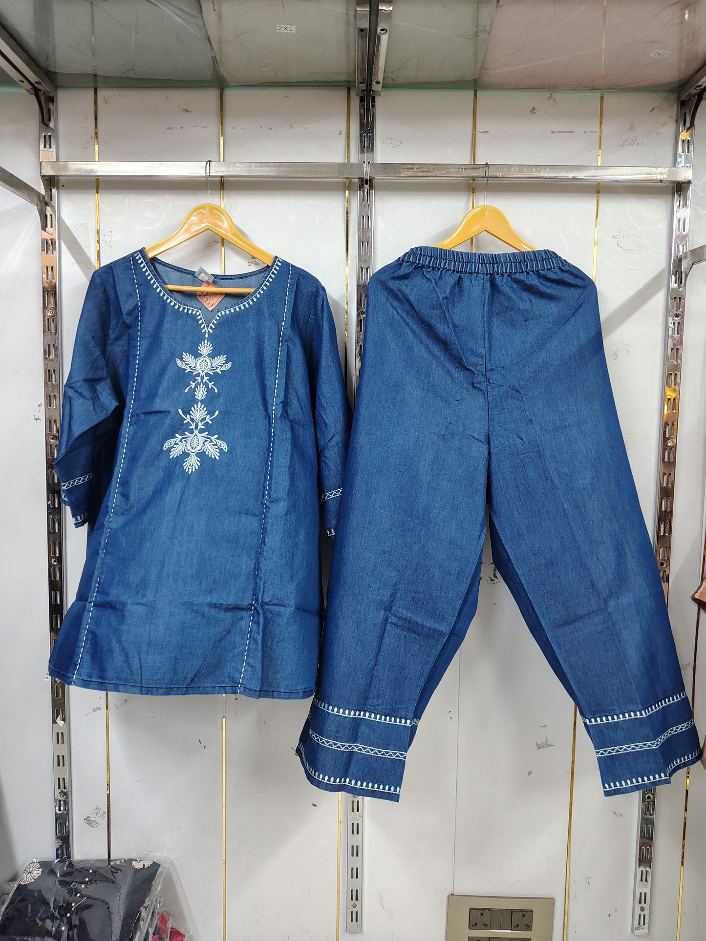 DENIM CORDSET