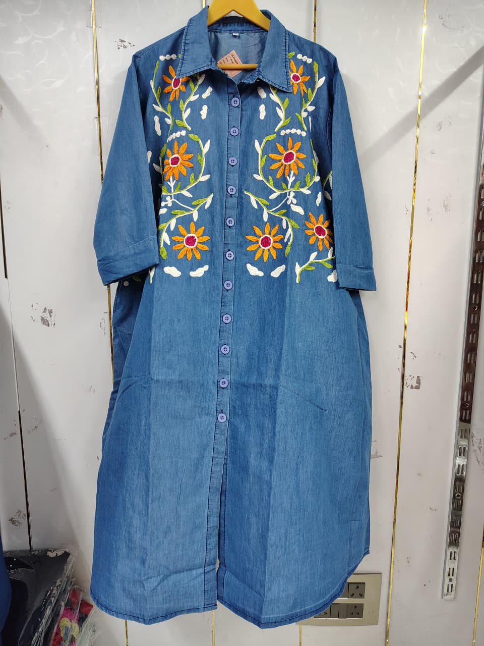 DENIM DRESS