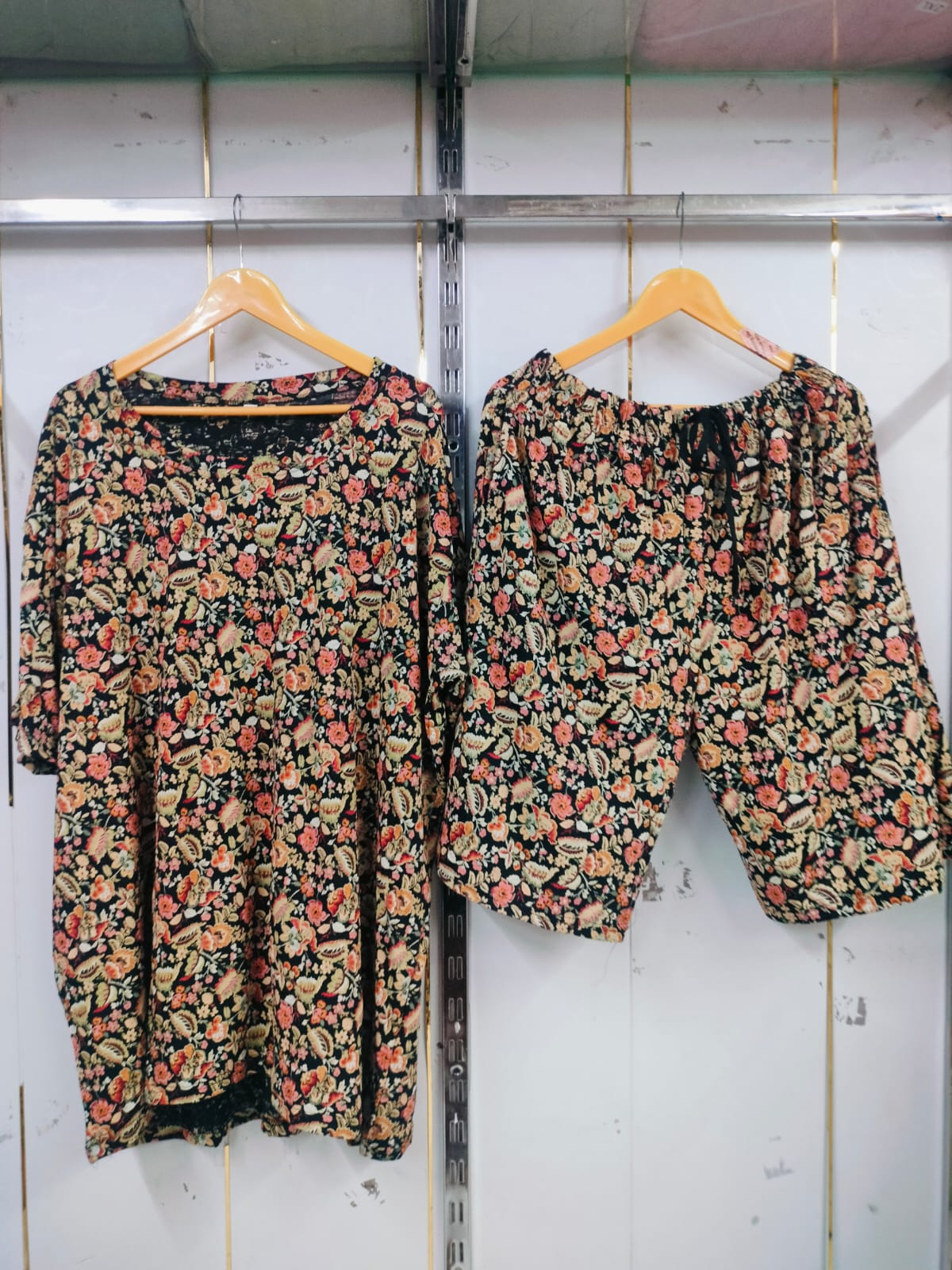 Short story cozy lounge Set or breeze summer shorts set