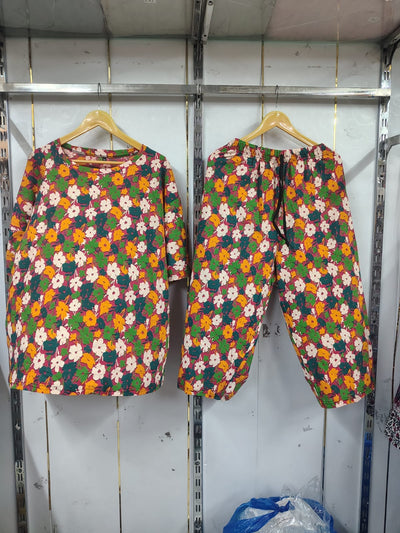 Weekend ease cropped lounge set