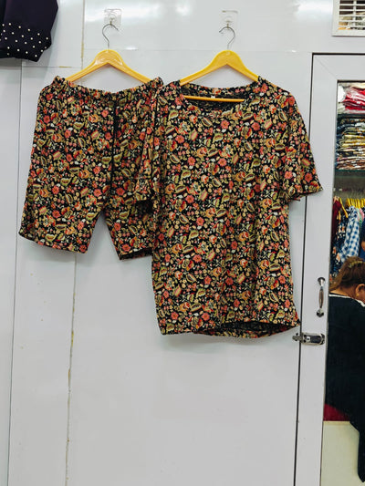 Short story cozy lounge Set or breeze summer shorts set