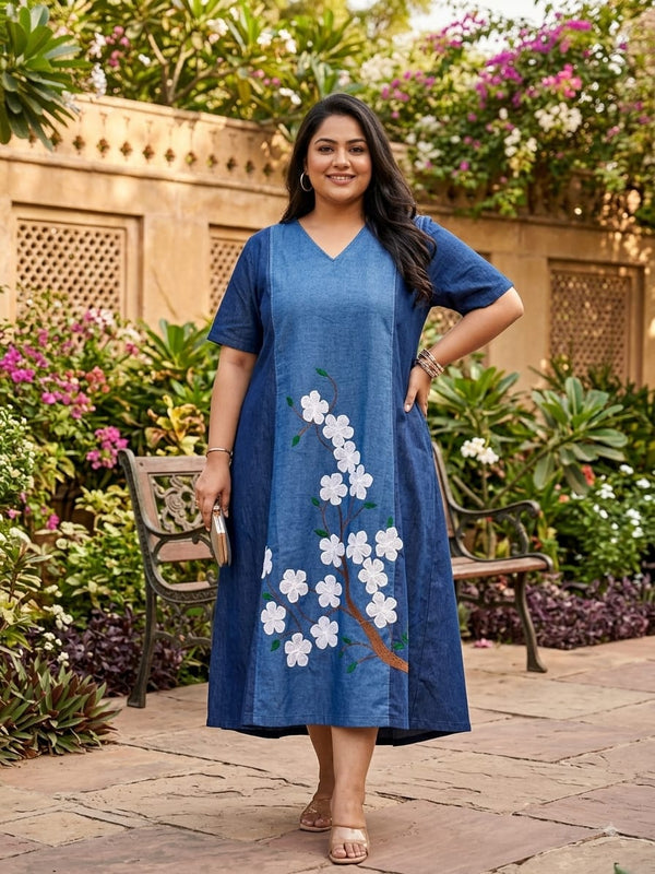 DENIM DRESS