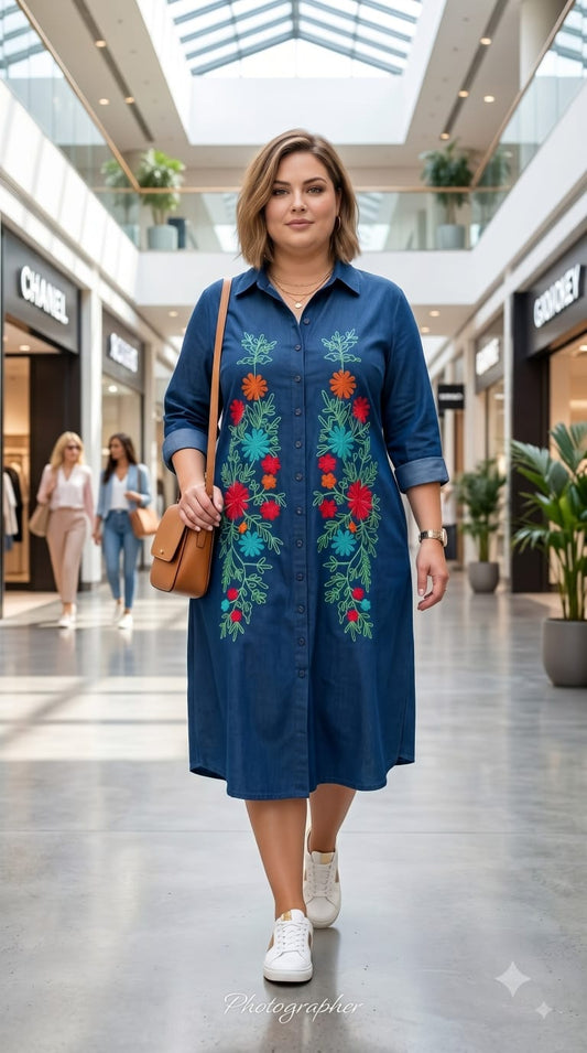 DENIM DRESS