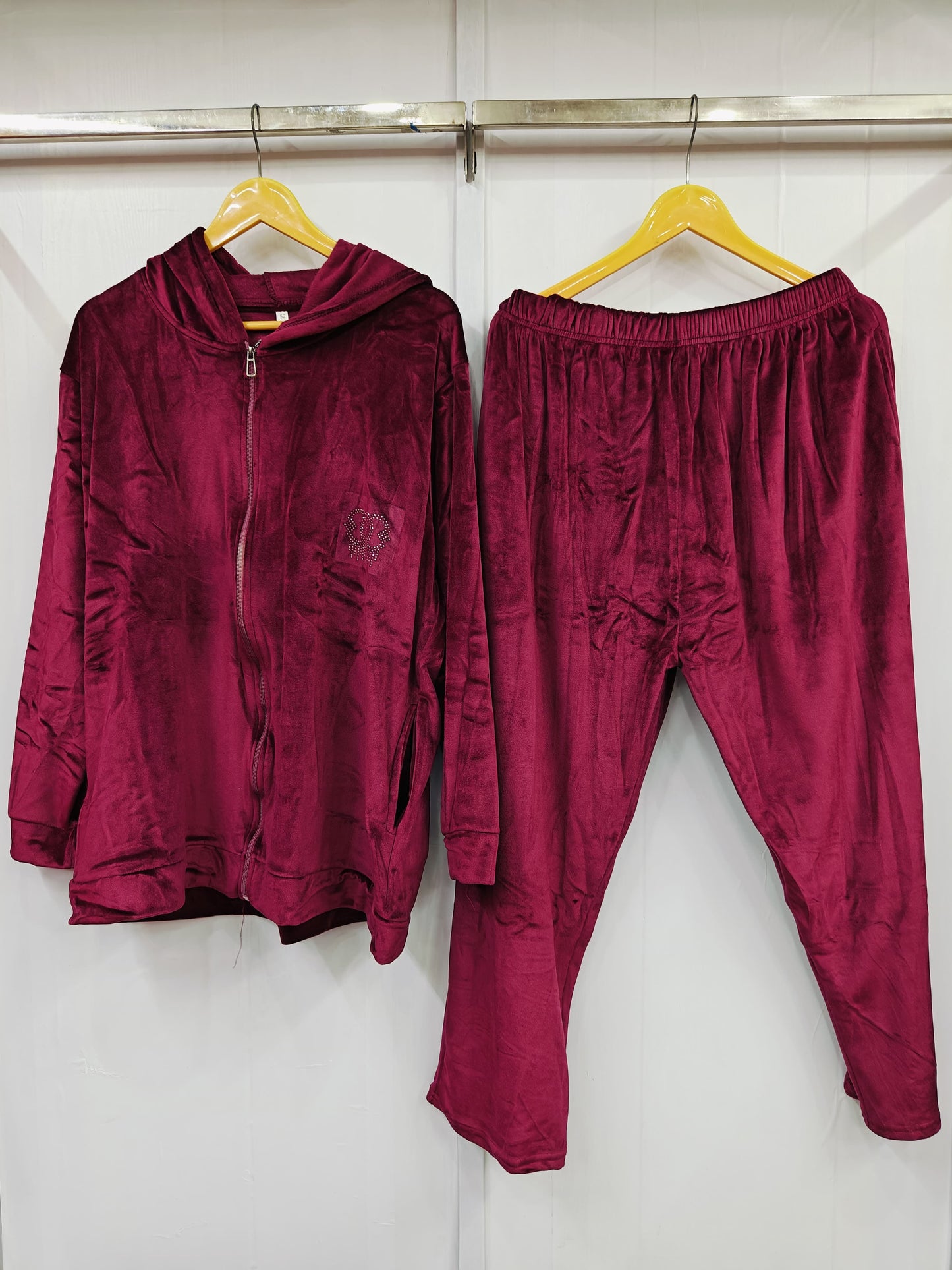 VELVET TRACK SUIT