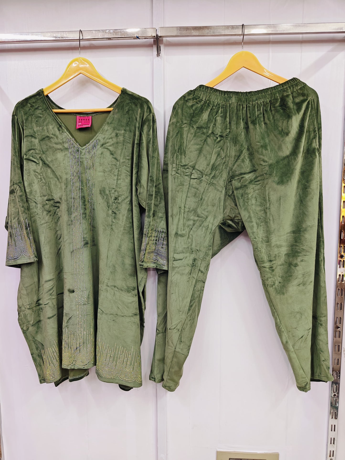 VELVET CORDSET