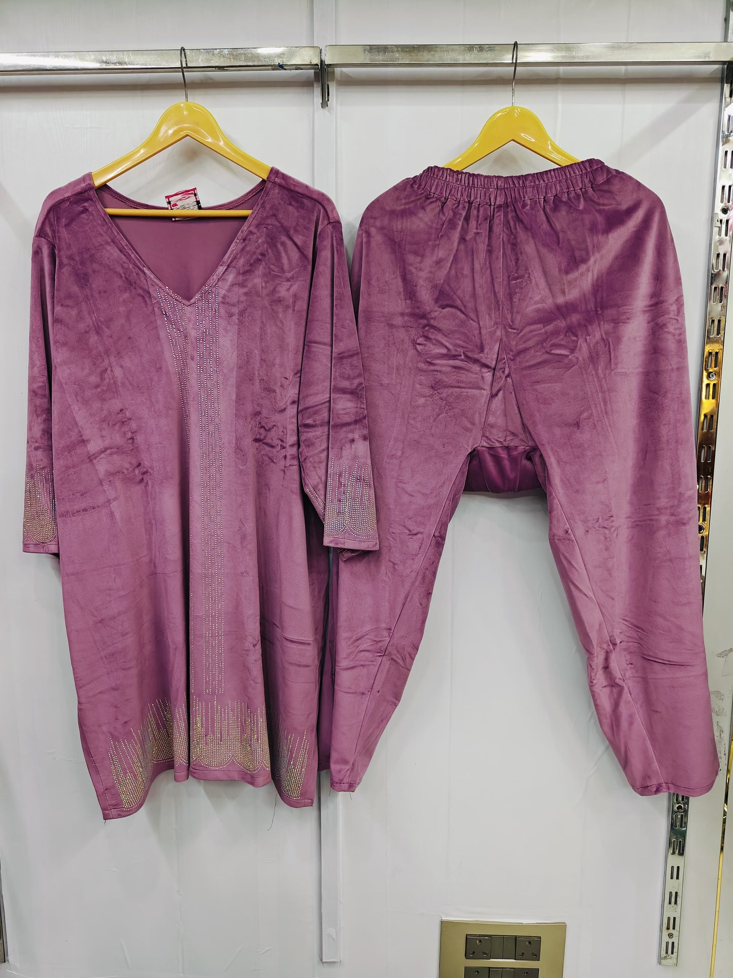 VELVET CORDSET
