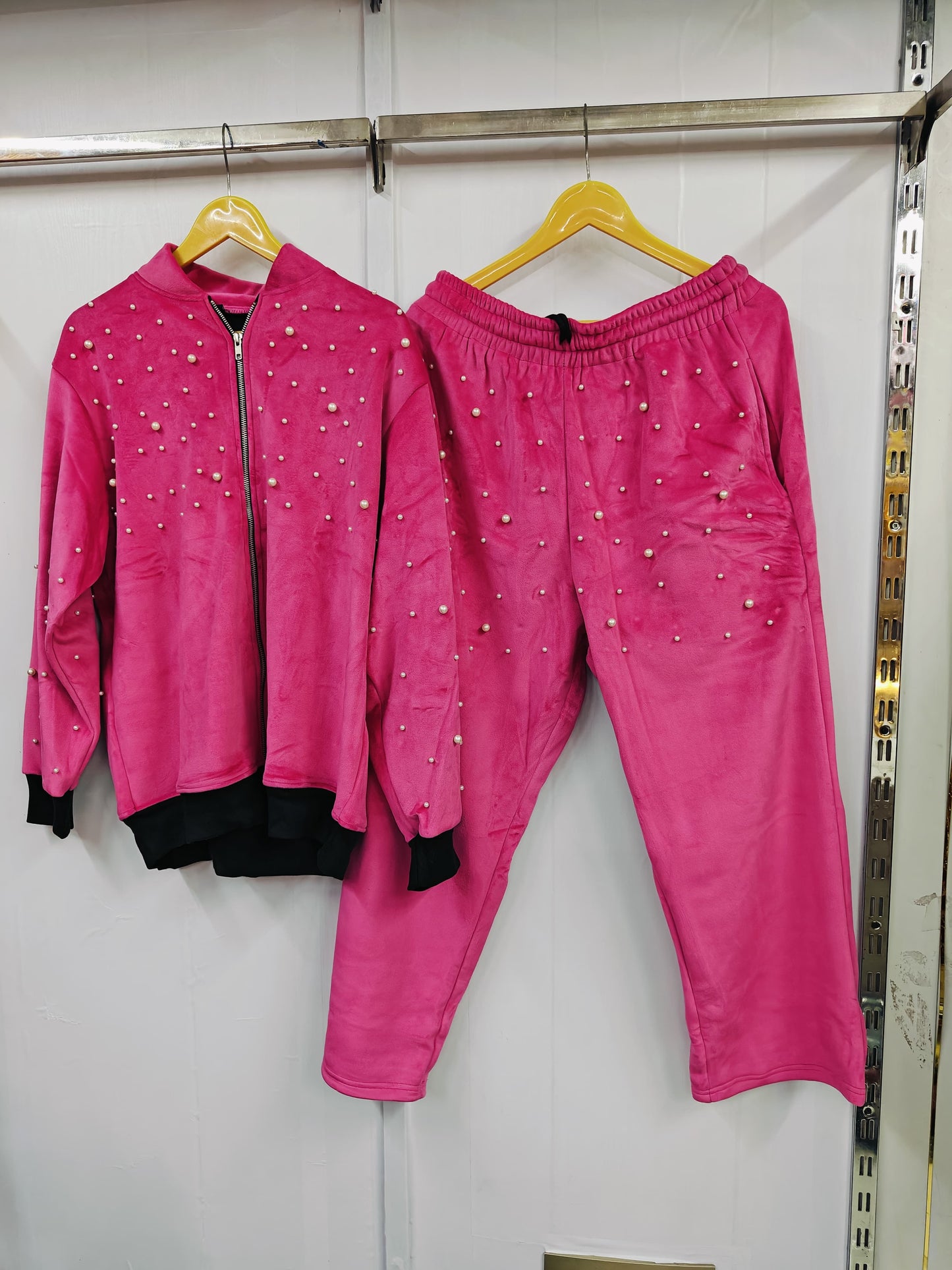 VELVET TRACK SUIT