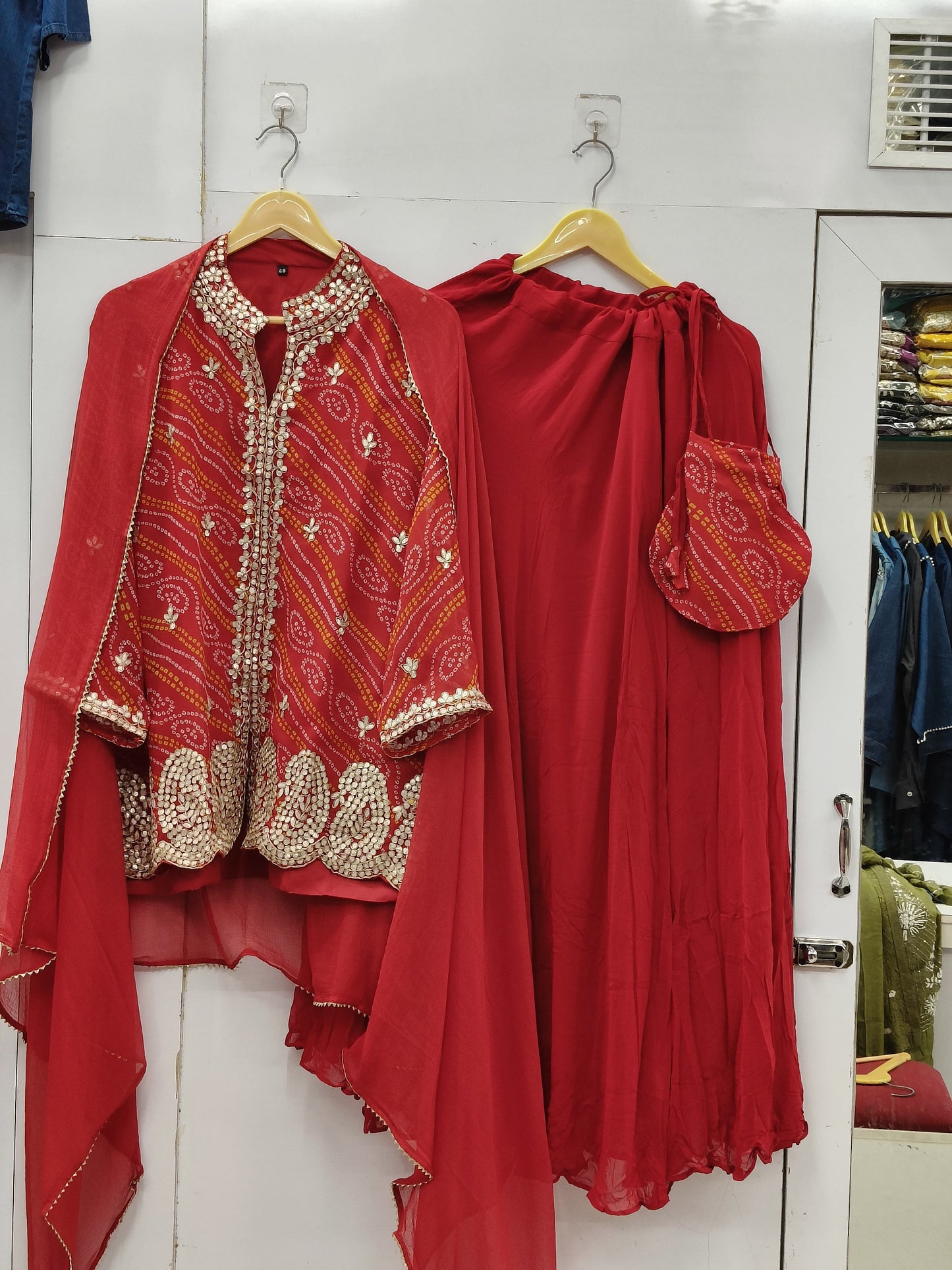 INDO WESTERN SHRUG DRESS