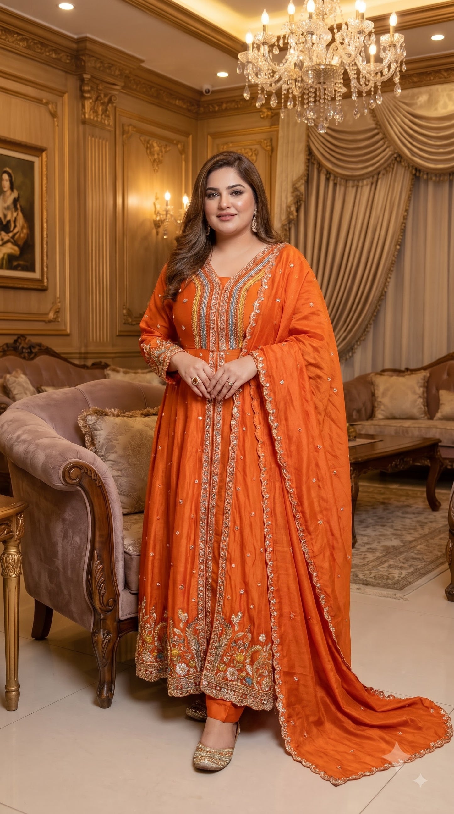 INDO WESTERN GOWN
