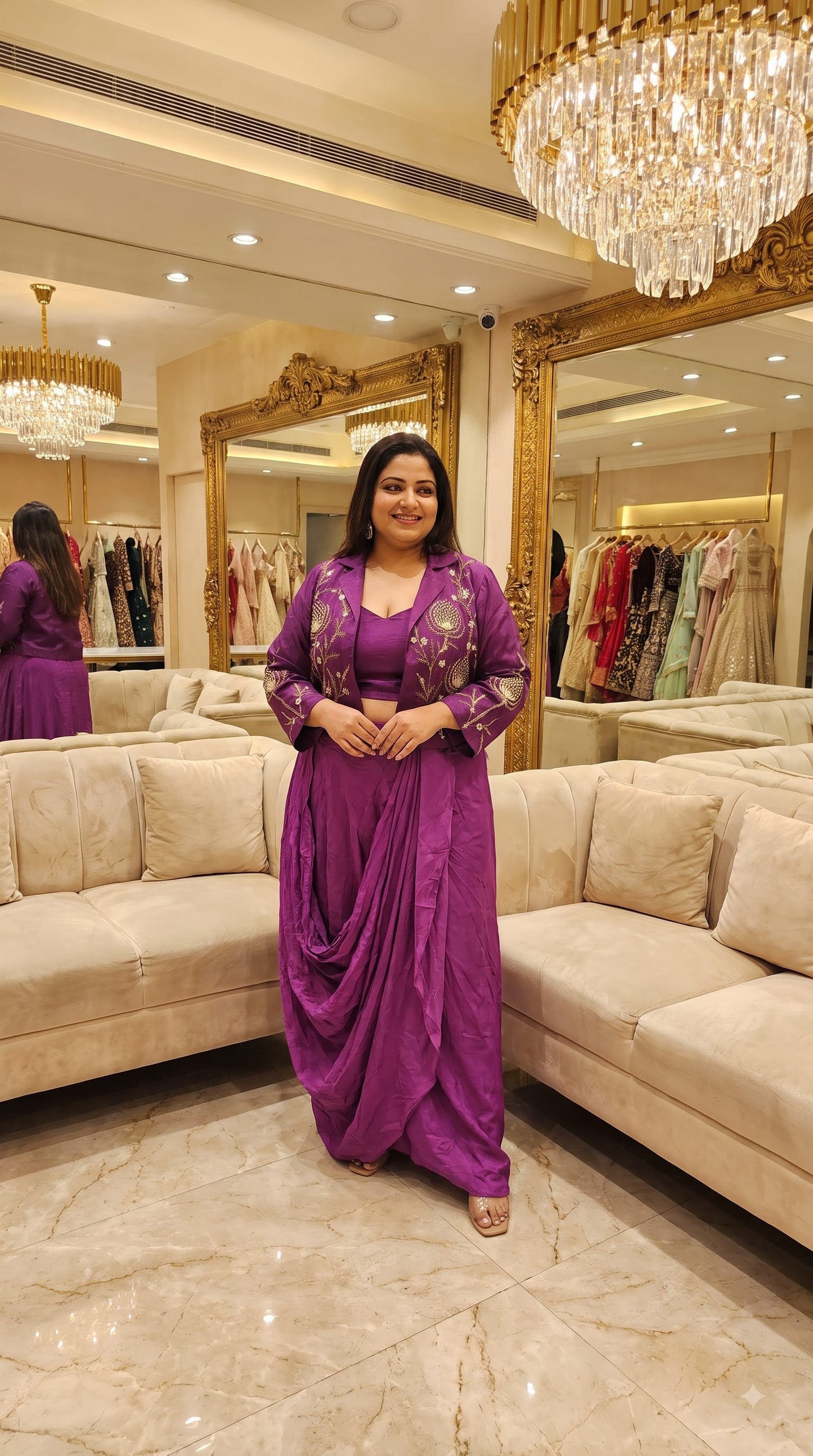 INDO WESTERN GOWN