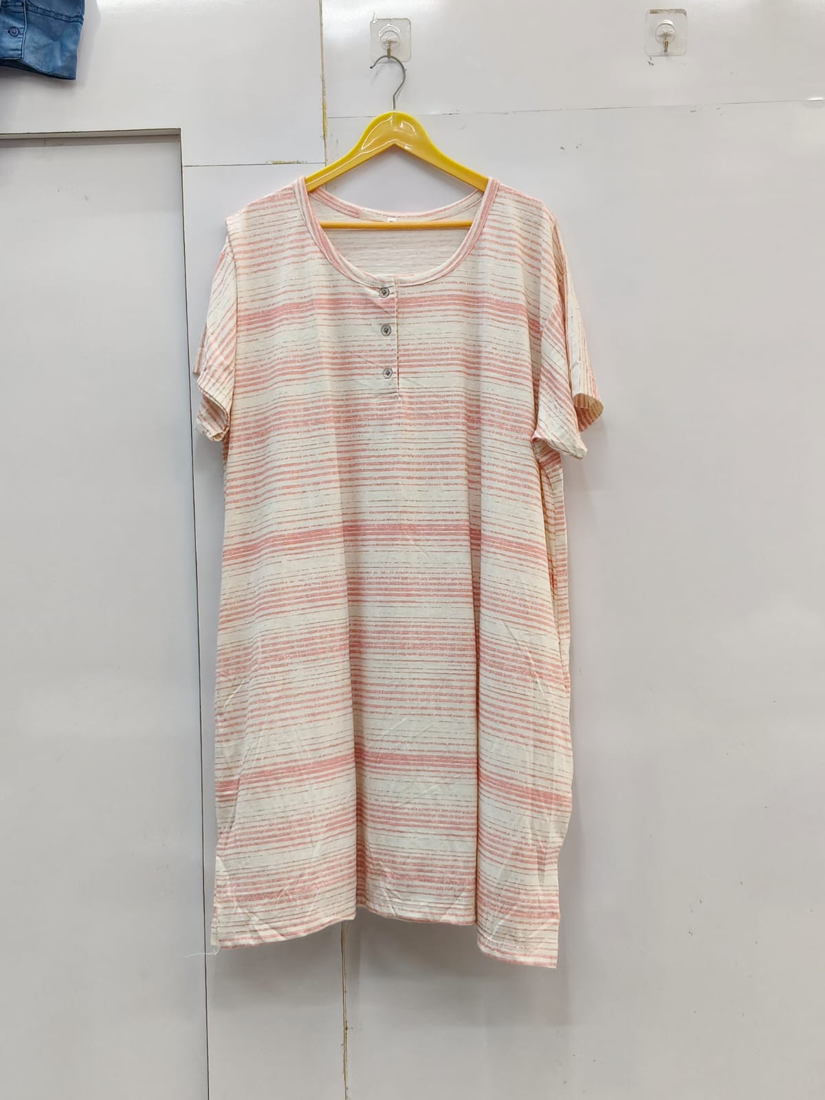 Fusion blend longline fusion tee