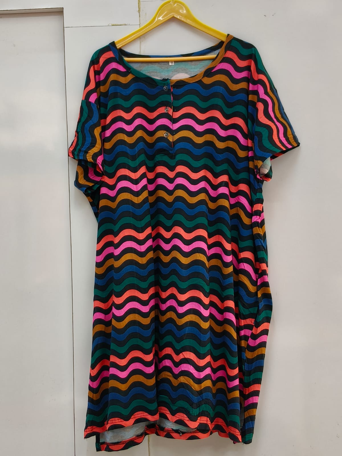 Fusion blend longline fusion tee