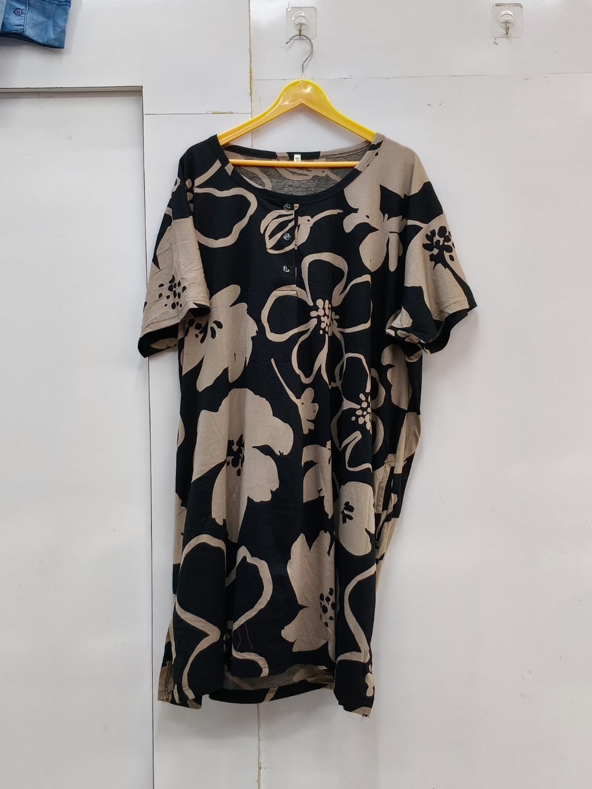 Fusion blend longline fusion tee