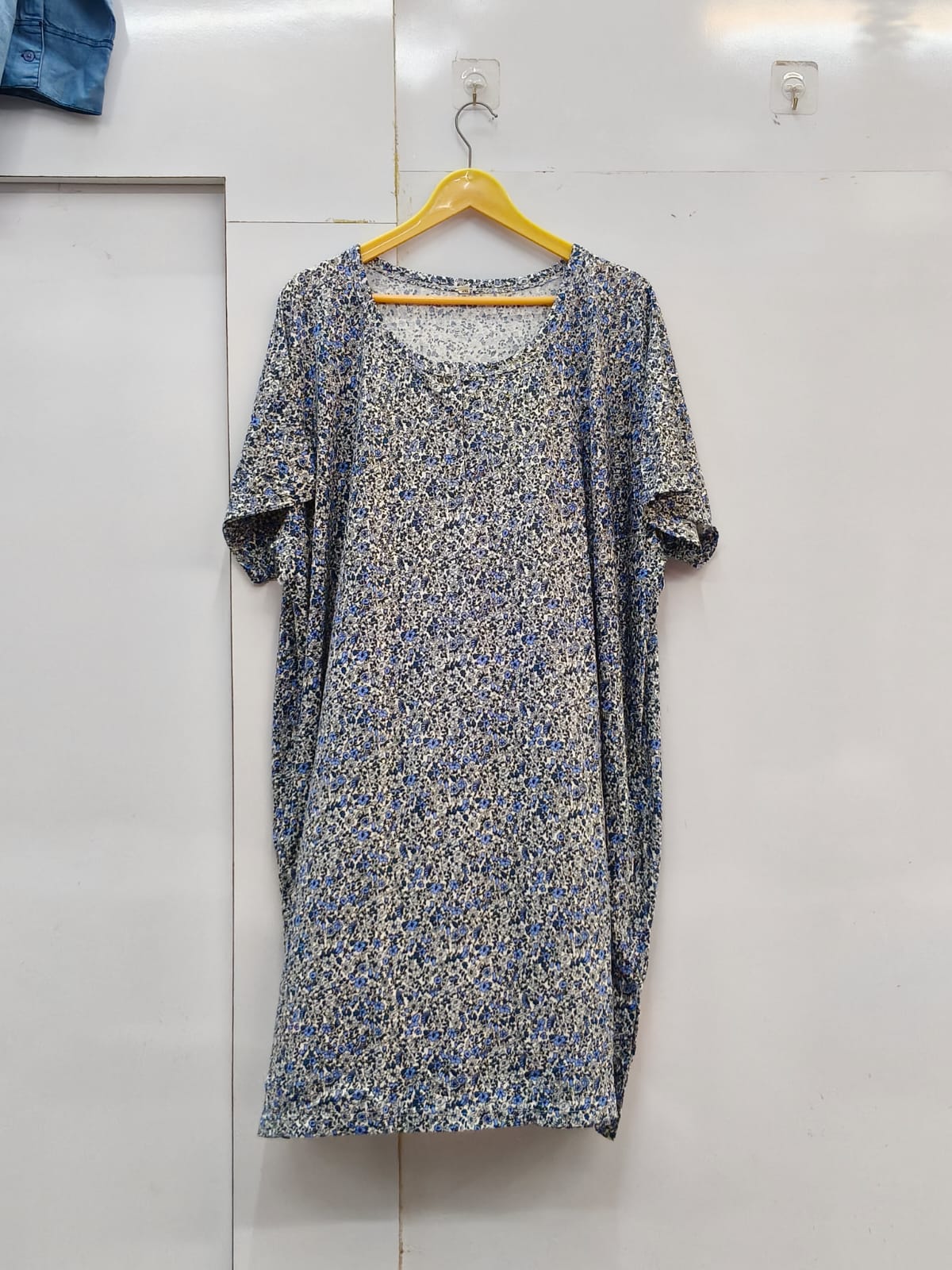 Fusion blend longline fusion tee