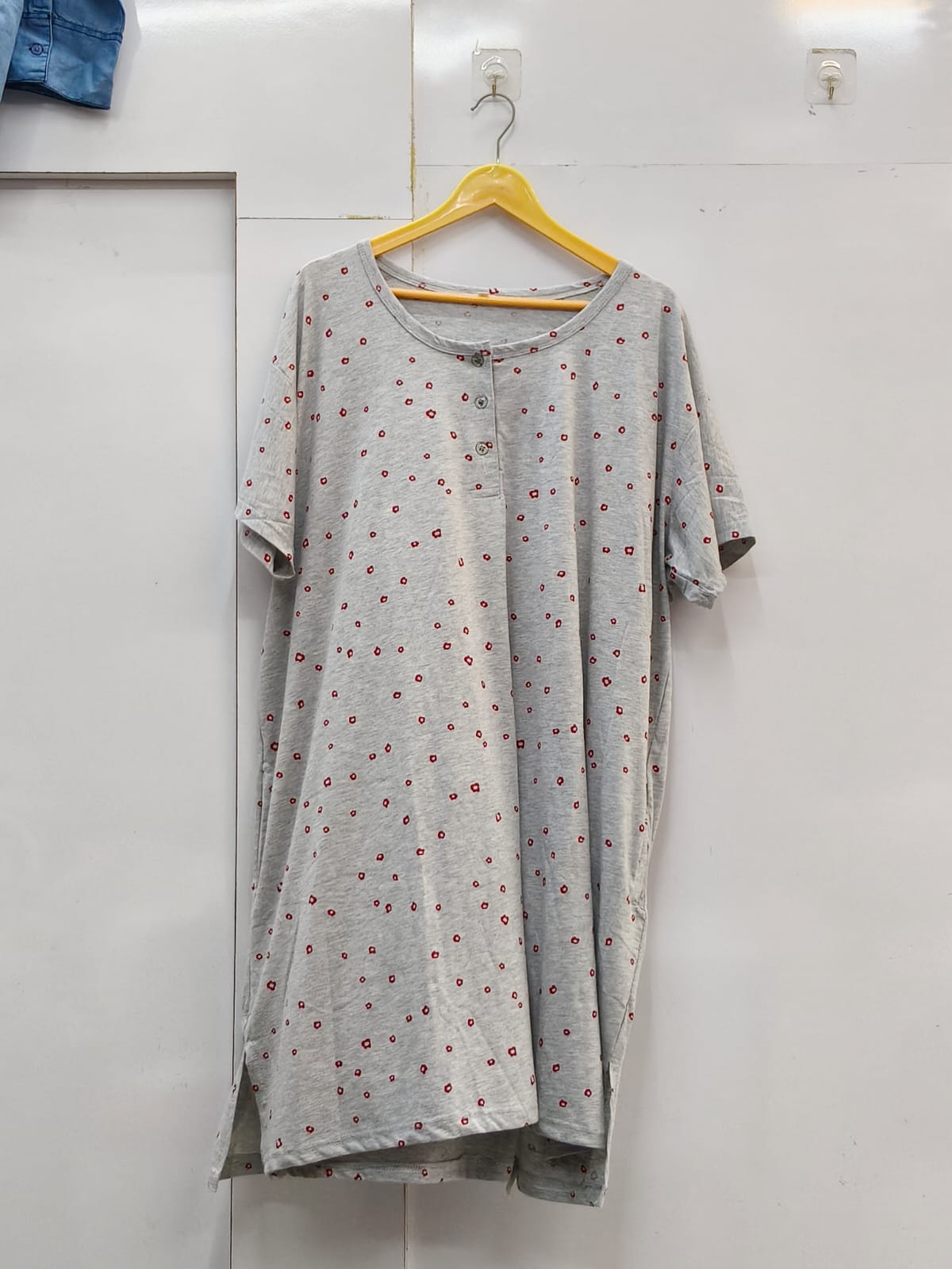 Fusion blend longline fusion tee