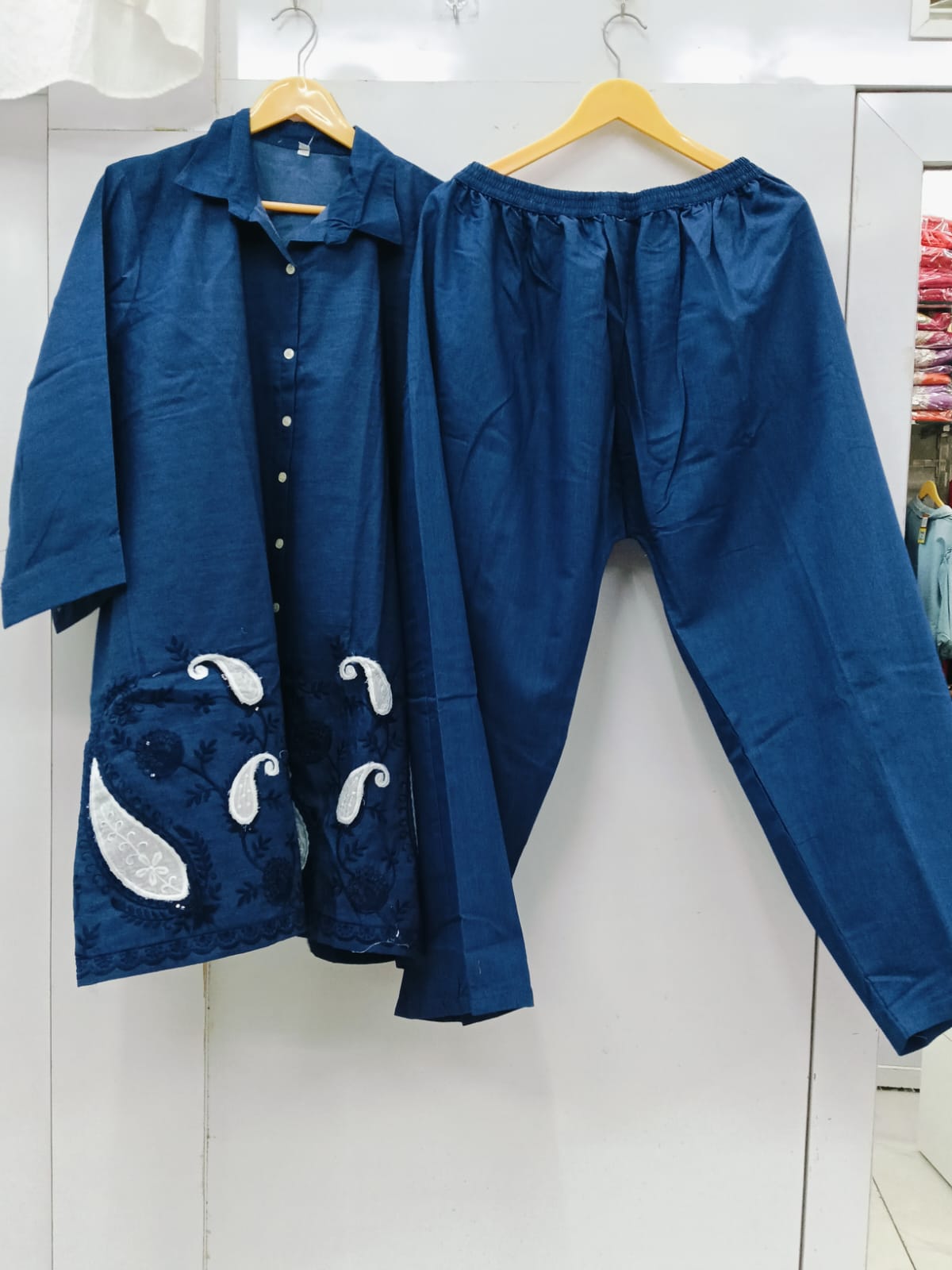 DENIM CORDESET
