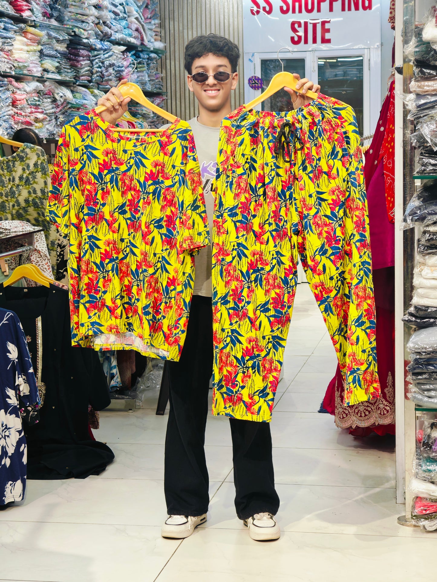 pajama set @4