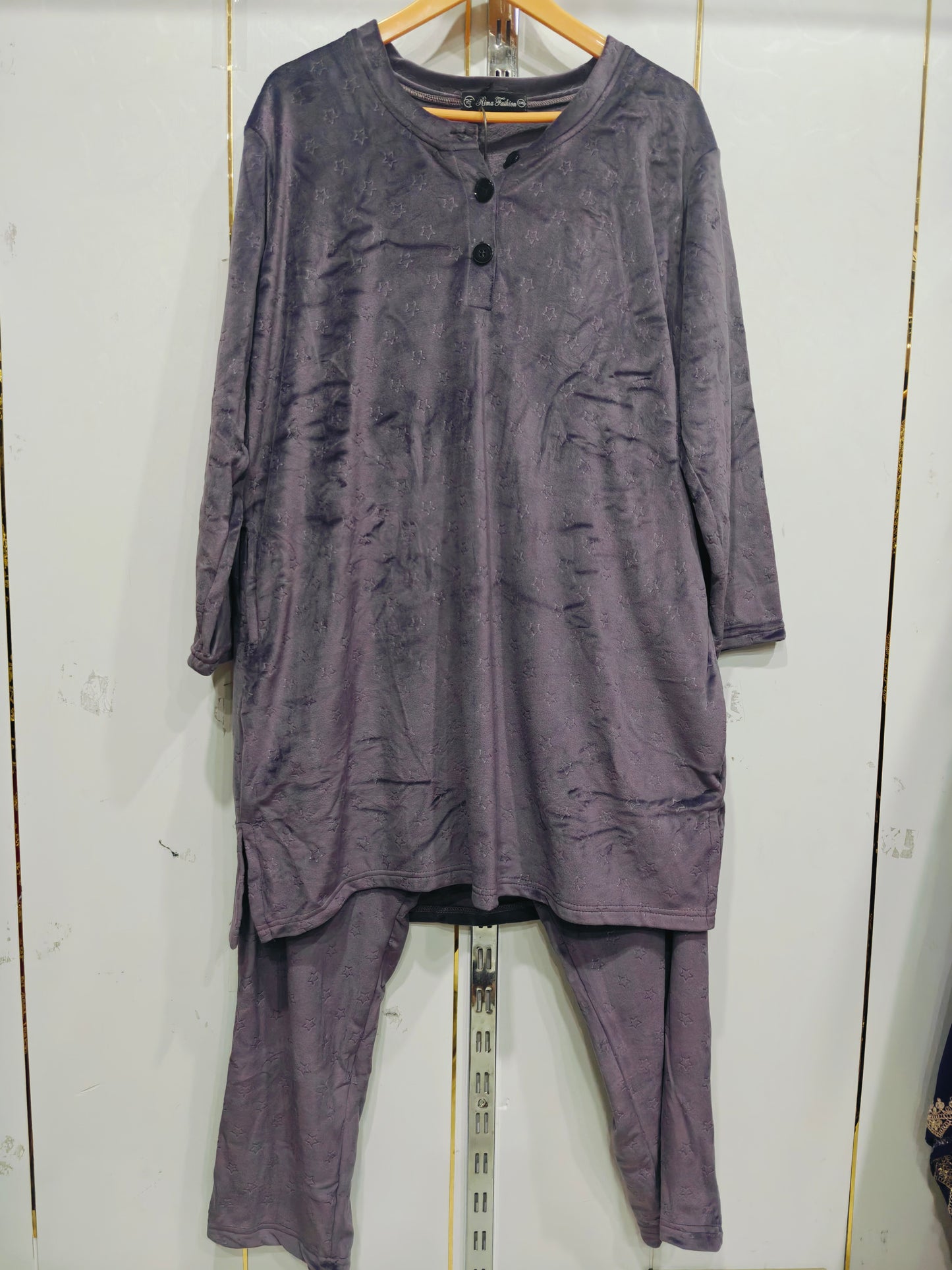Velvet Kurti Set