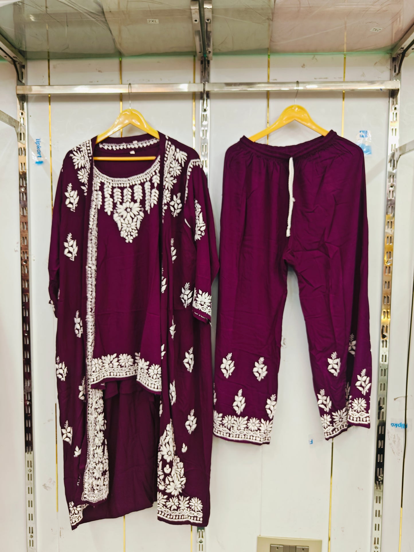 Lakhnavi Shrug Set 85