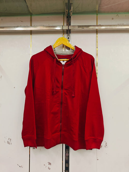 Hard Woolen Zipper Hoddie