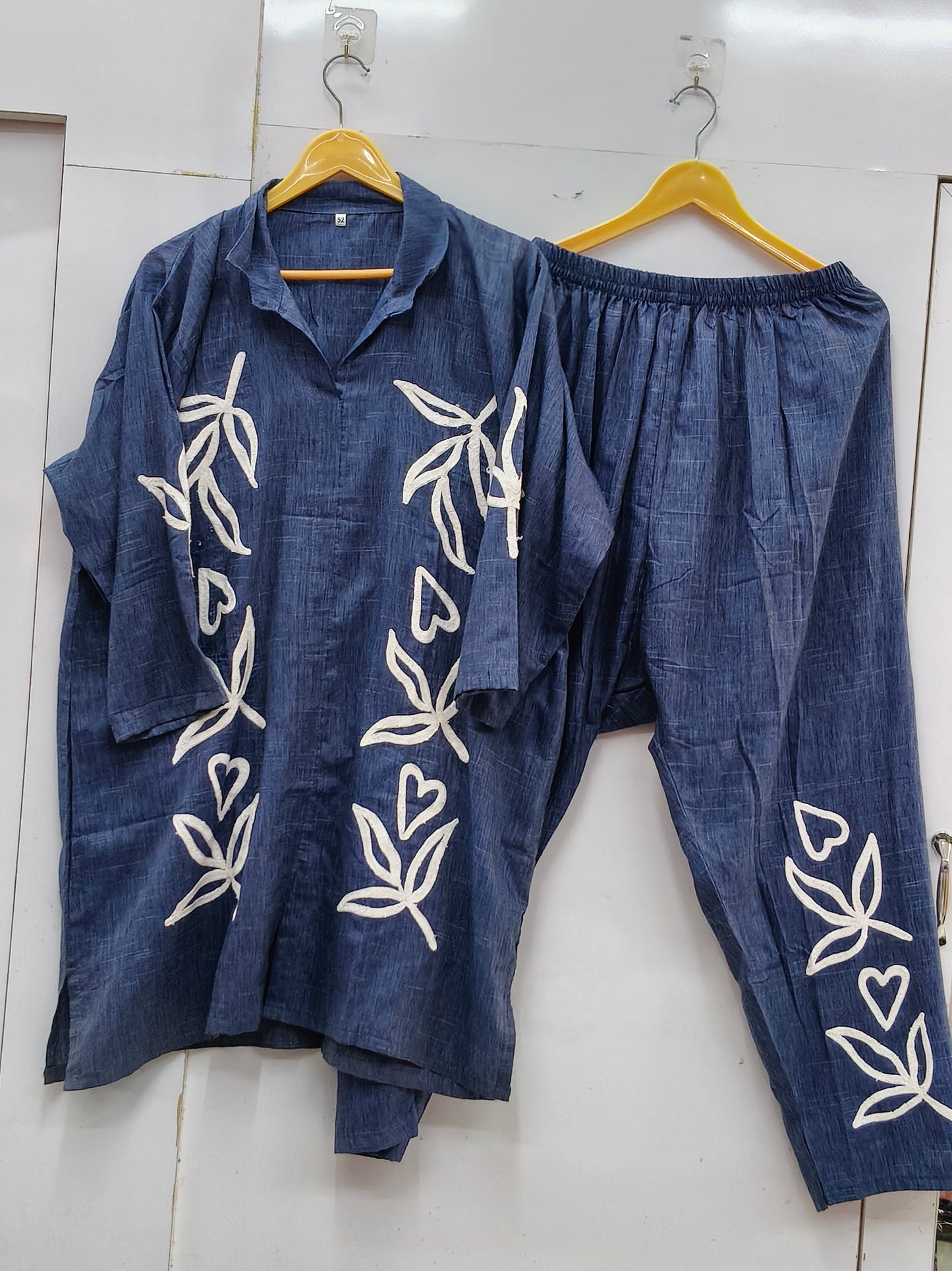 Denim Embroidery Cordset (6xl)