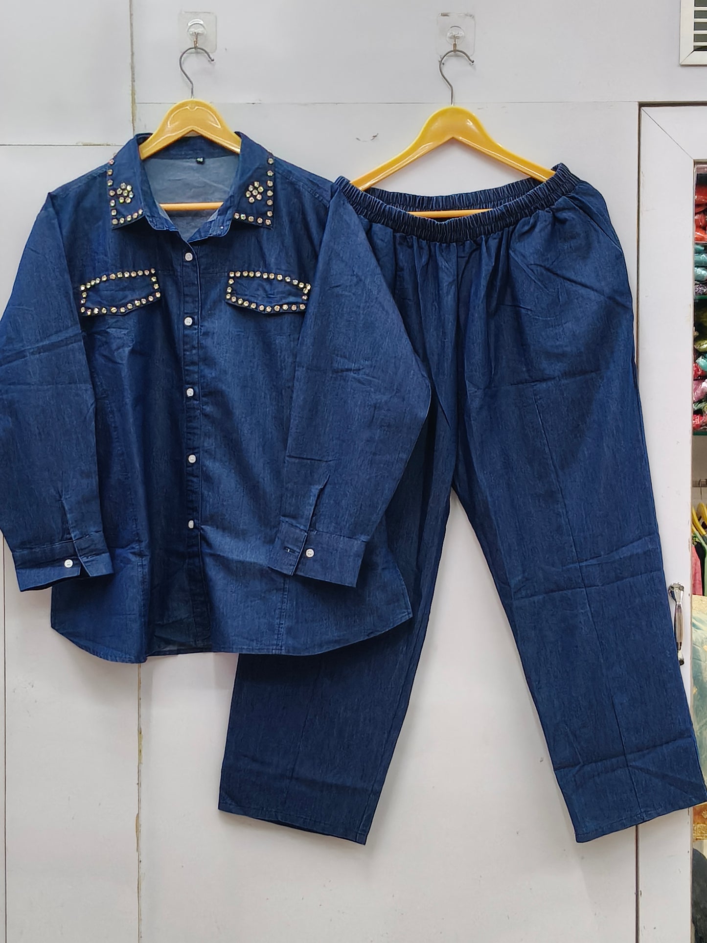 Stone Denim Co-ord Set (8xl)