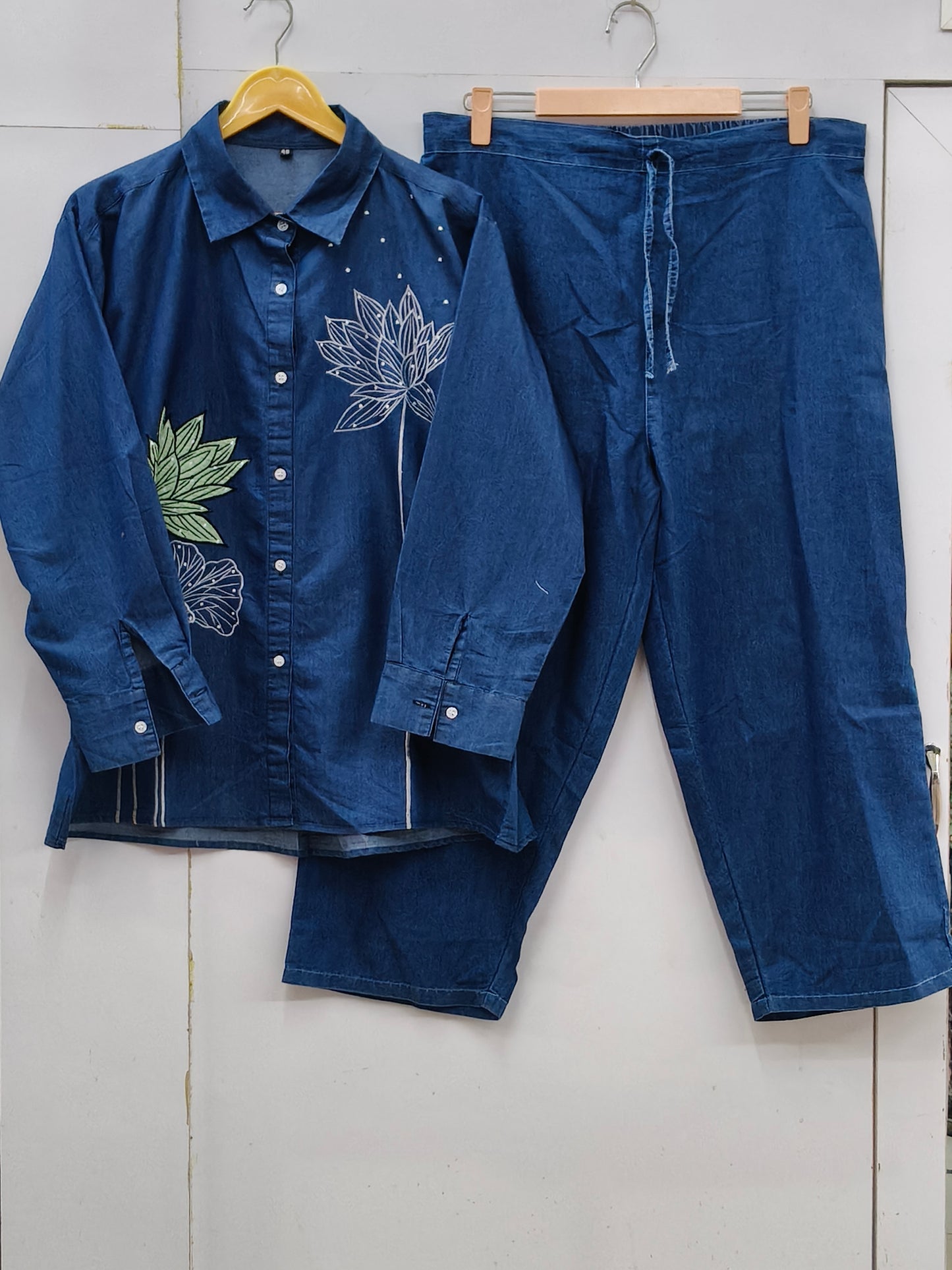 Flower Embroidery Co-ord Set (8xl)
