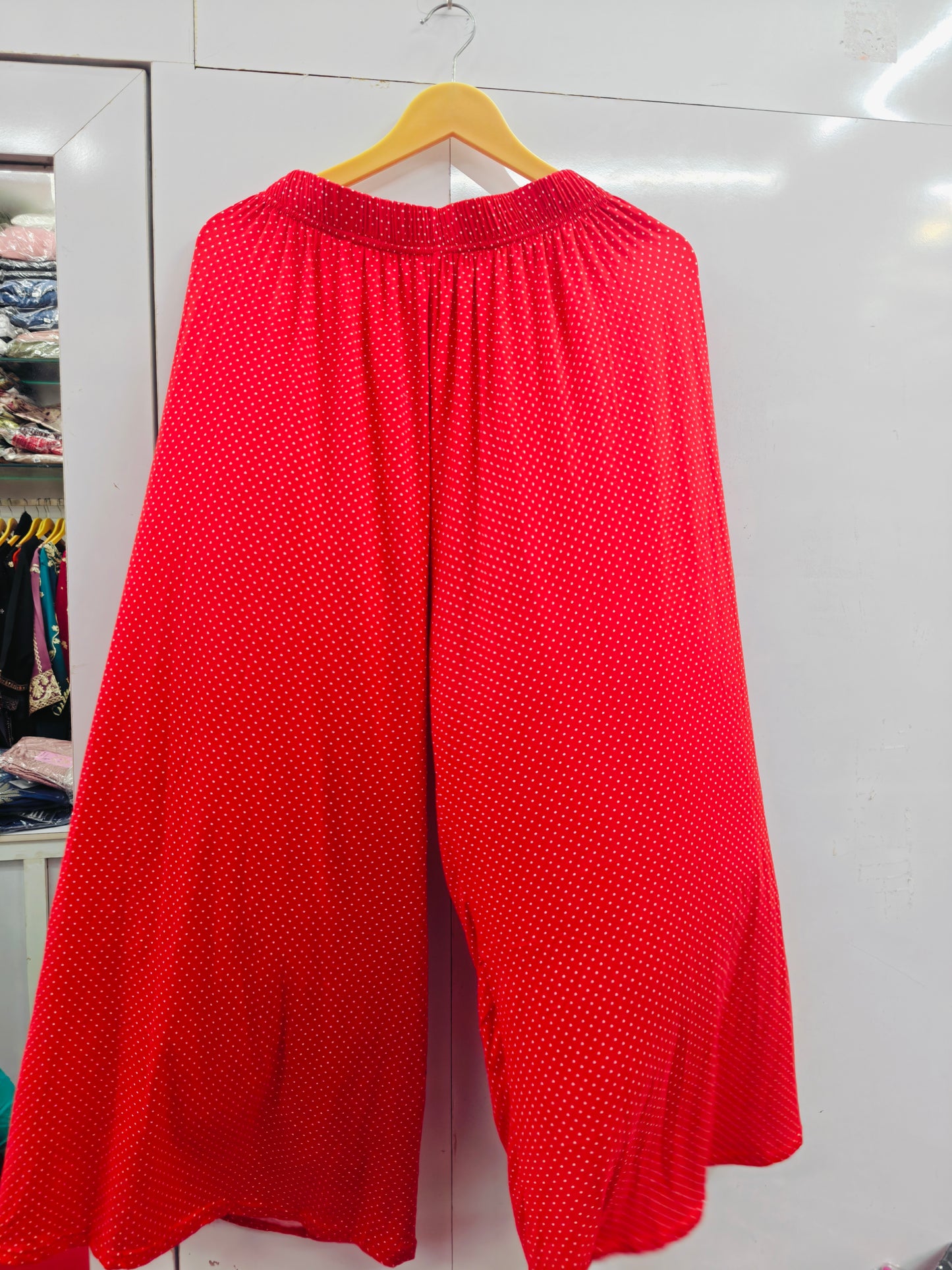 POLKADOT PLAZO PANT