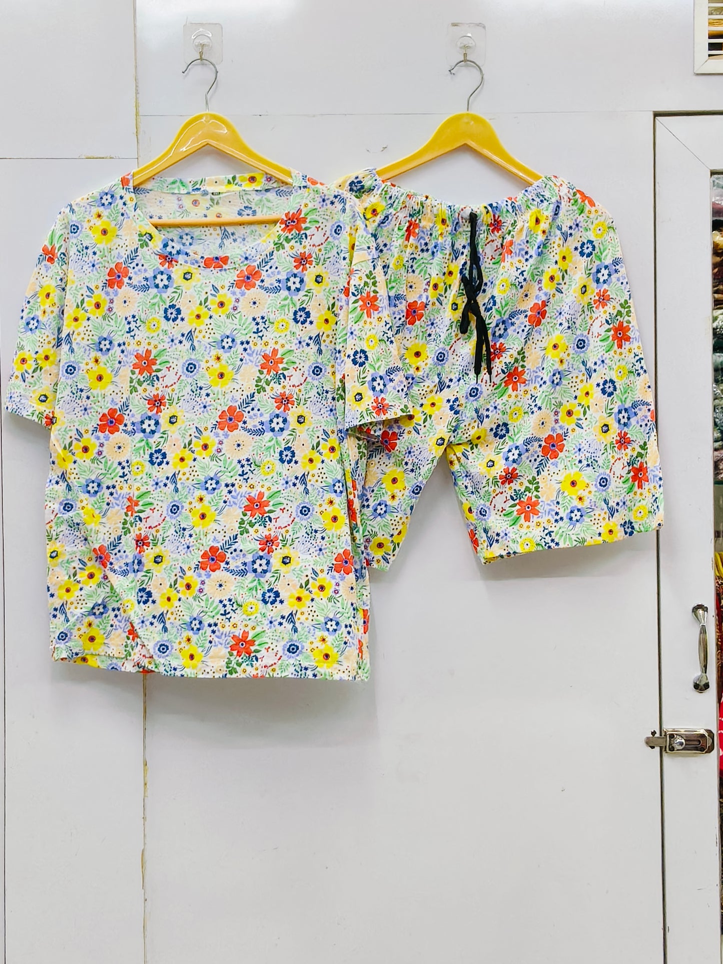 Short story cozy lounge Set or breeze summer shorts set