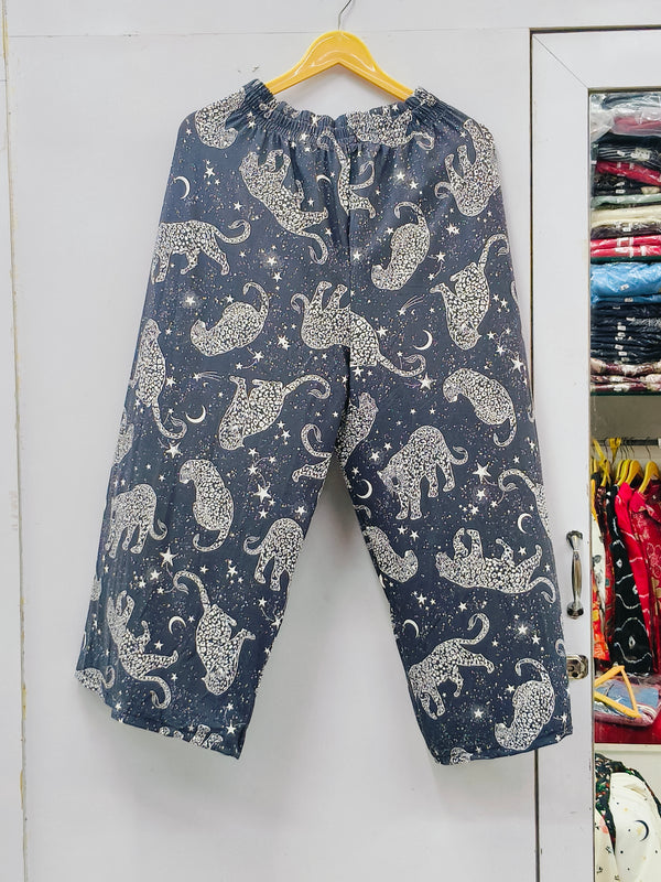 PRINTED PLAZO