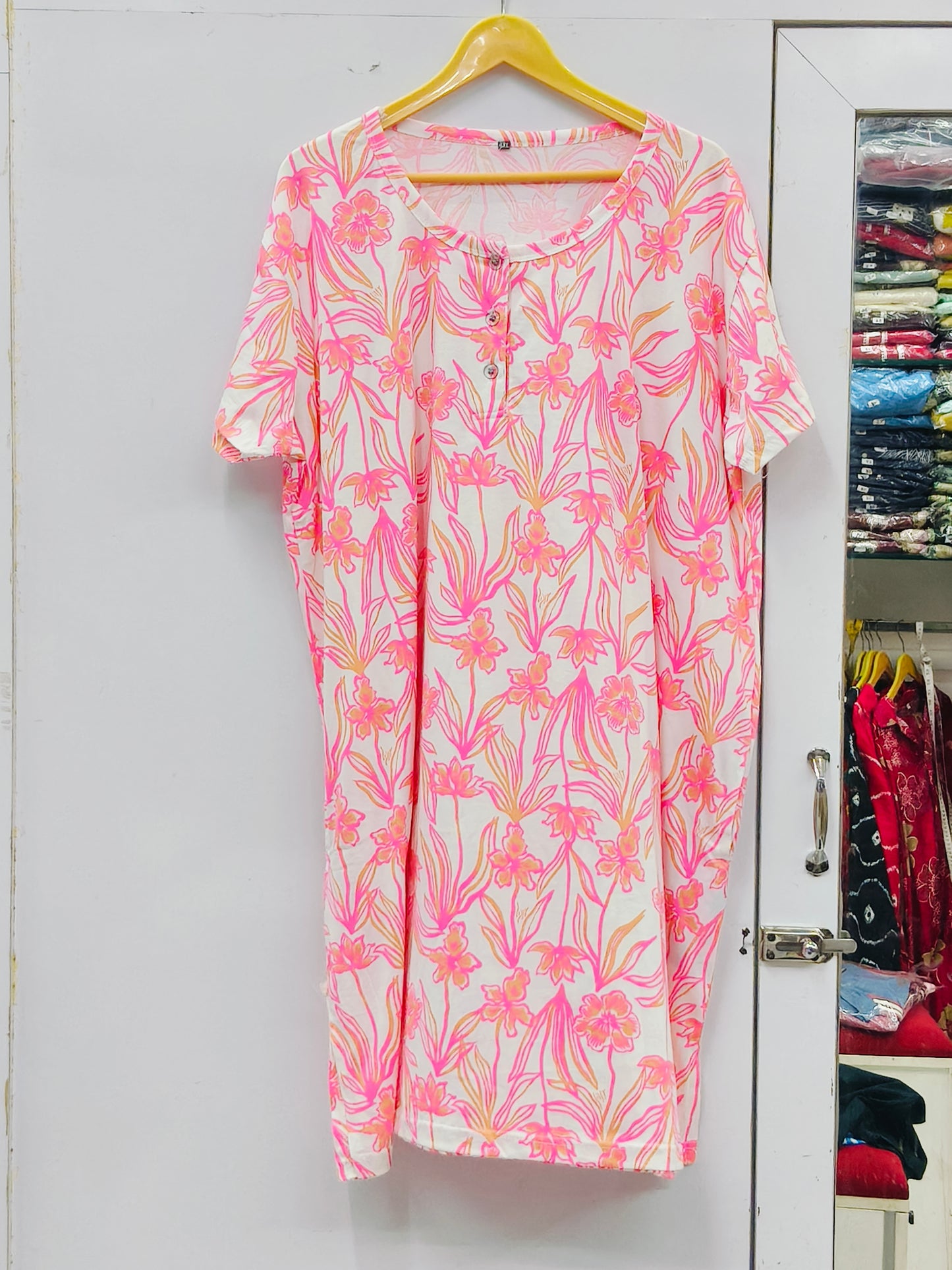 Fusion blend longline fusion tee