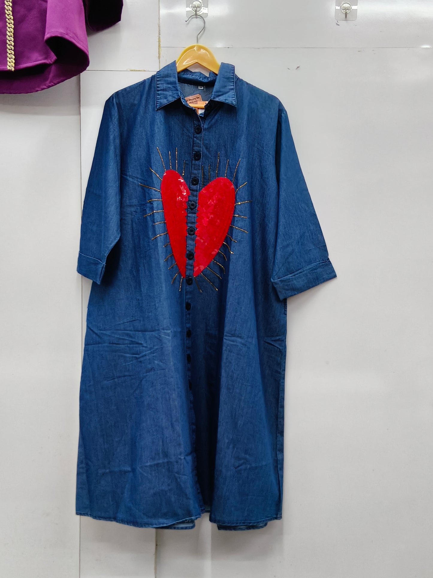 DENIM DRESS