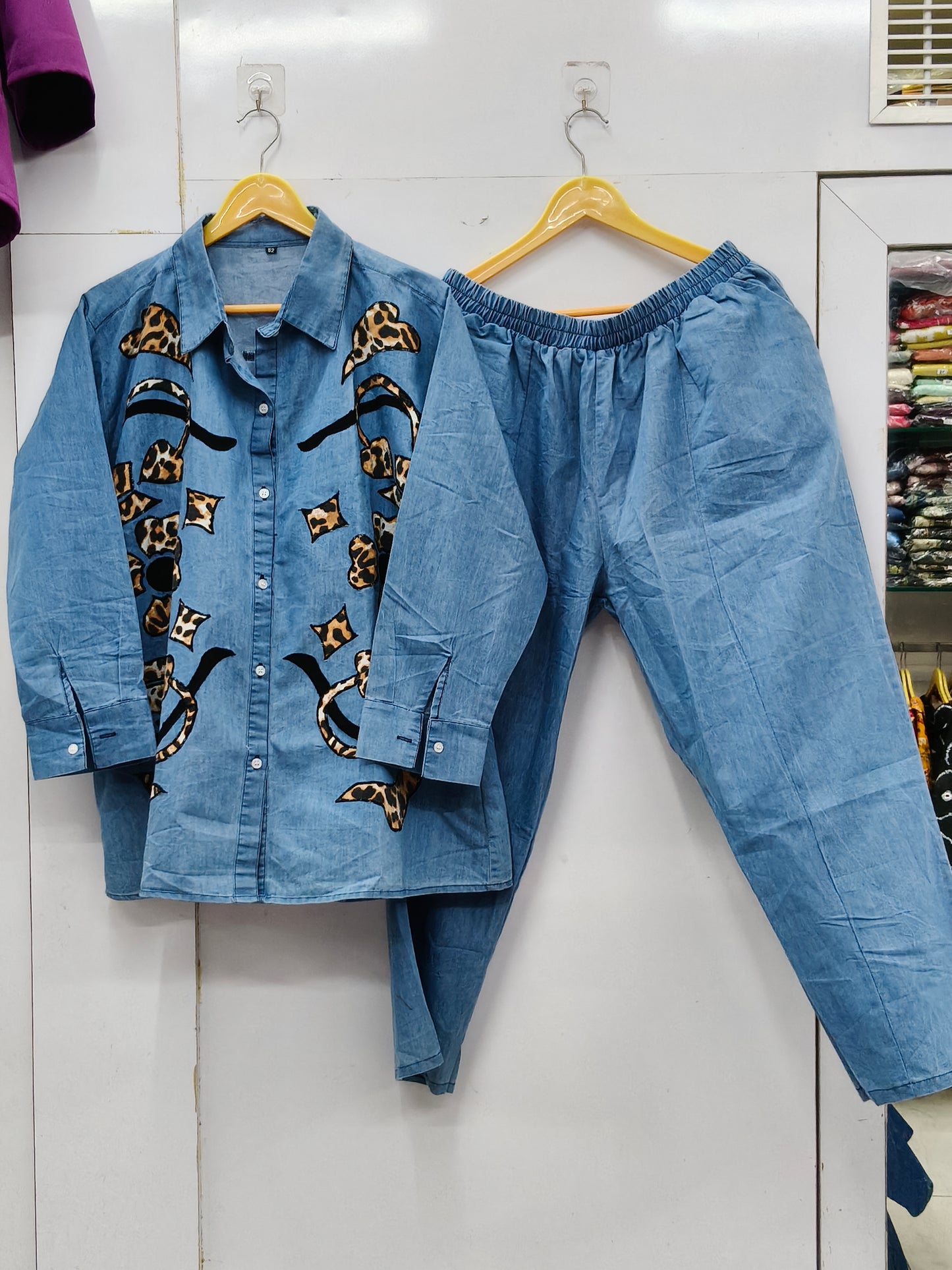DENIM CORDSET