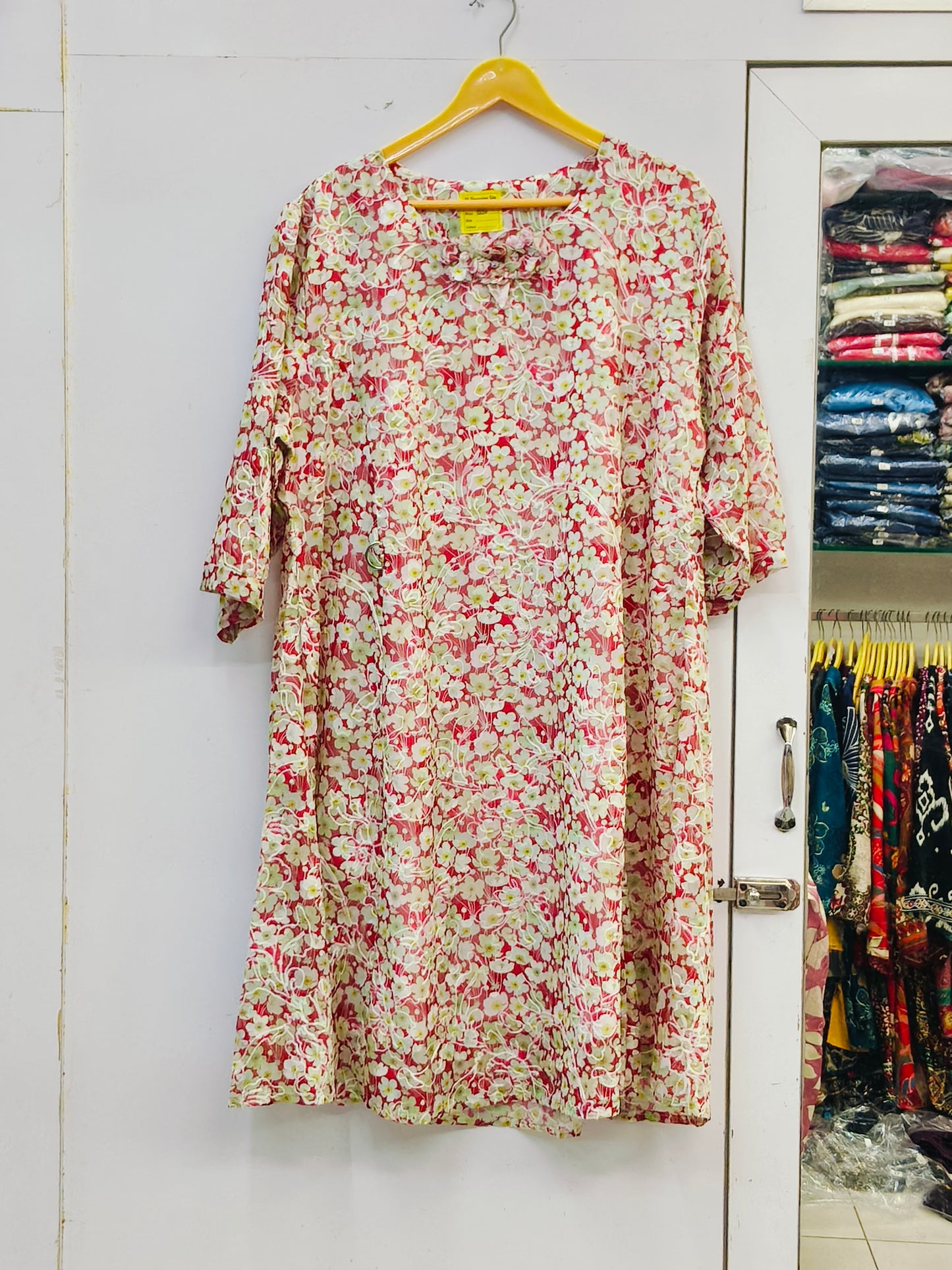 PRINTED DRESS