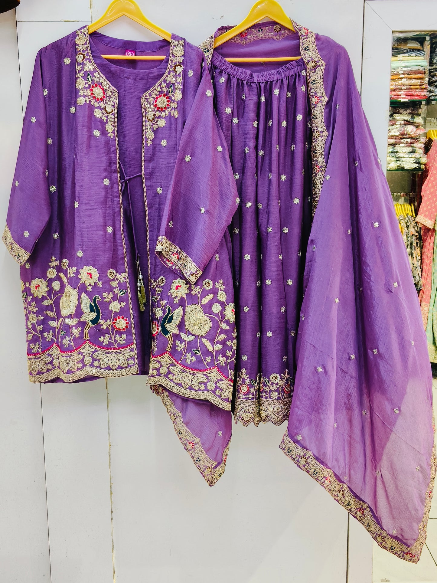 INDO WESTERN SHARARA SUIT