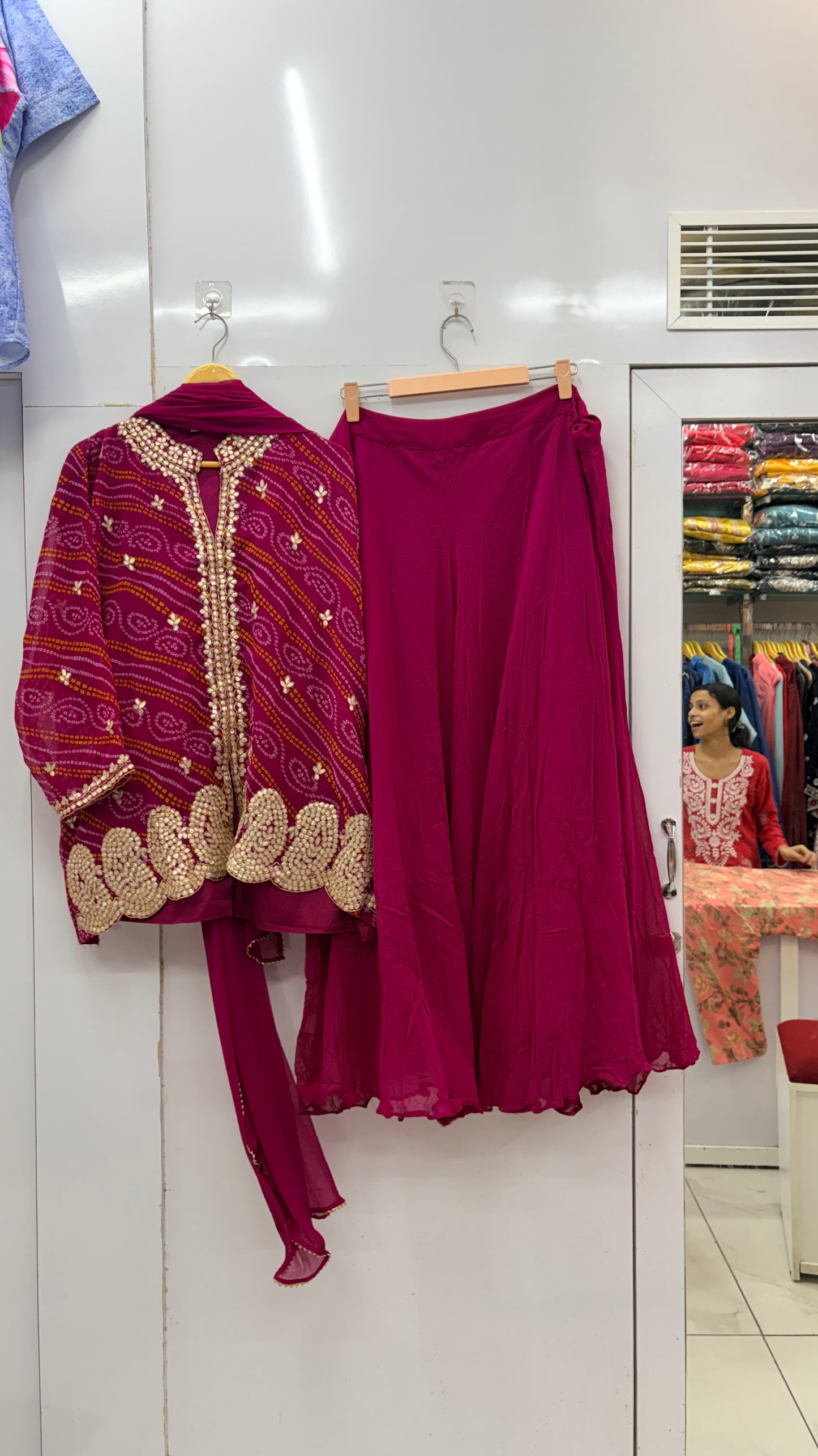 INDO WESTERN SHRUG DRESS